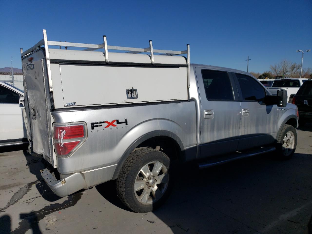 2010 Ford F-150 VIN 1FTFW1EV1AFD55857 Copart auction photo, all over / hail damage thumbnail 3