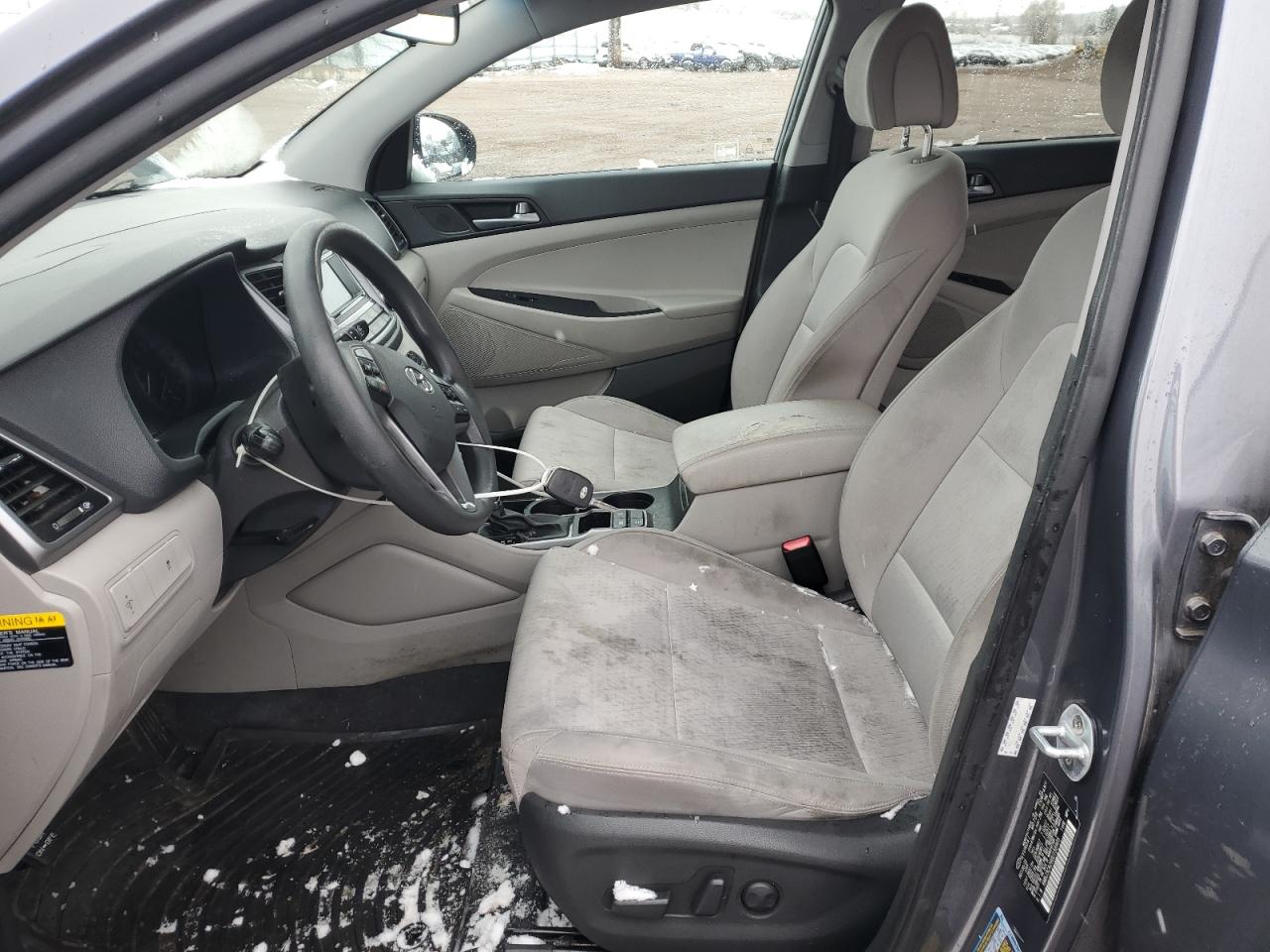 2016 Hyundai Tucson VIN KM8J3CA26GU158905 Copart auction photo, side damage thumbnail 7