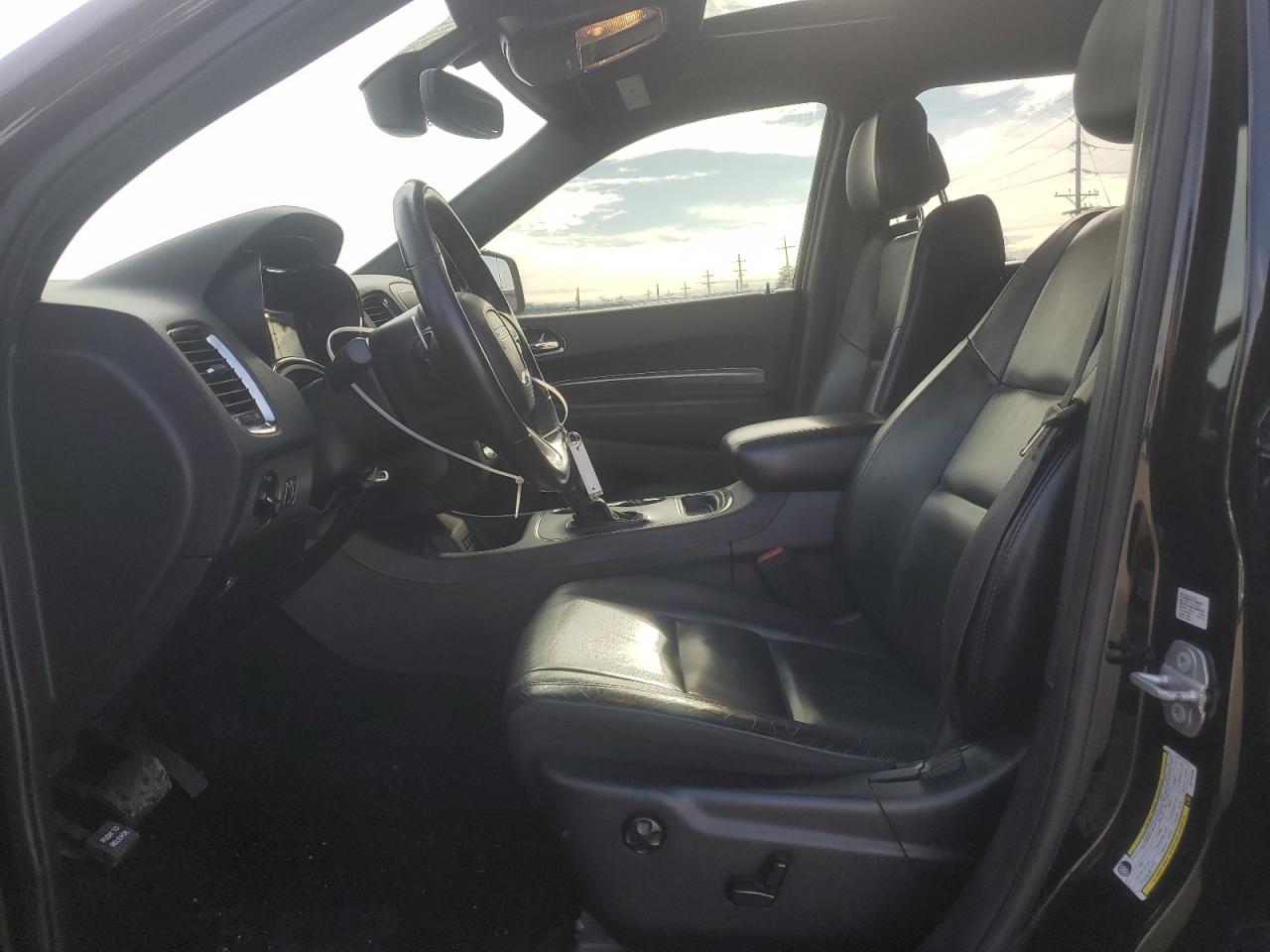 2019 Dodge Durango VIN 1C4RDJDG4KC734456 Copart auction photo, all over damage thumbnail 7