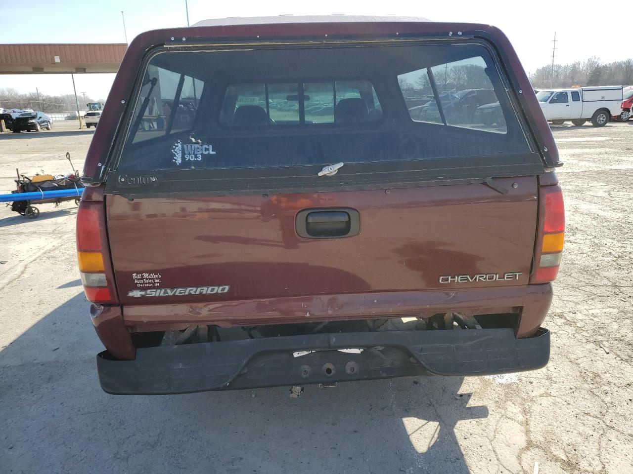 2002 Chevrolet Silverado VIN 1GCEC14V12Z278851 Copart auction photo, rear end / front end damage thumbnail 6