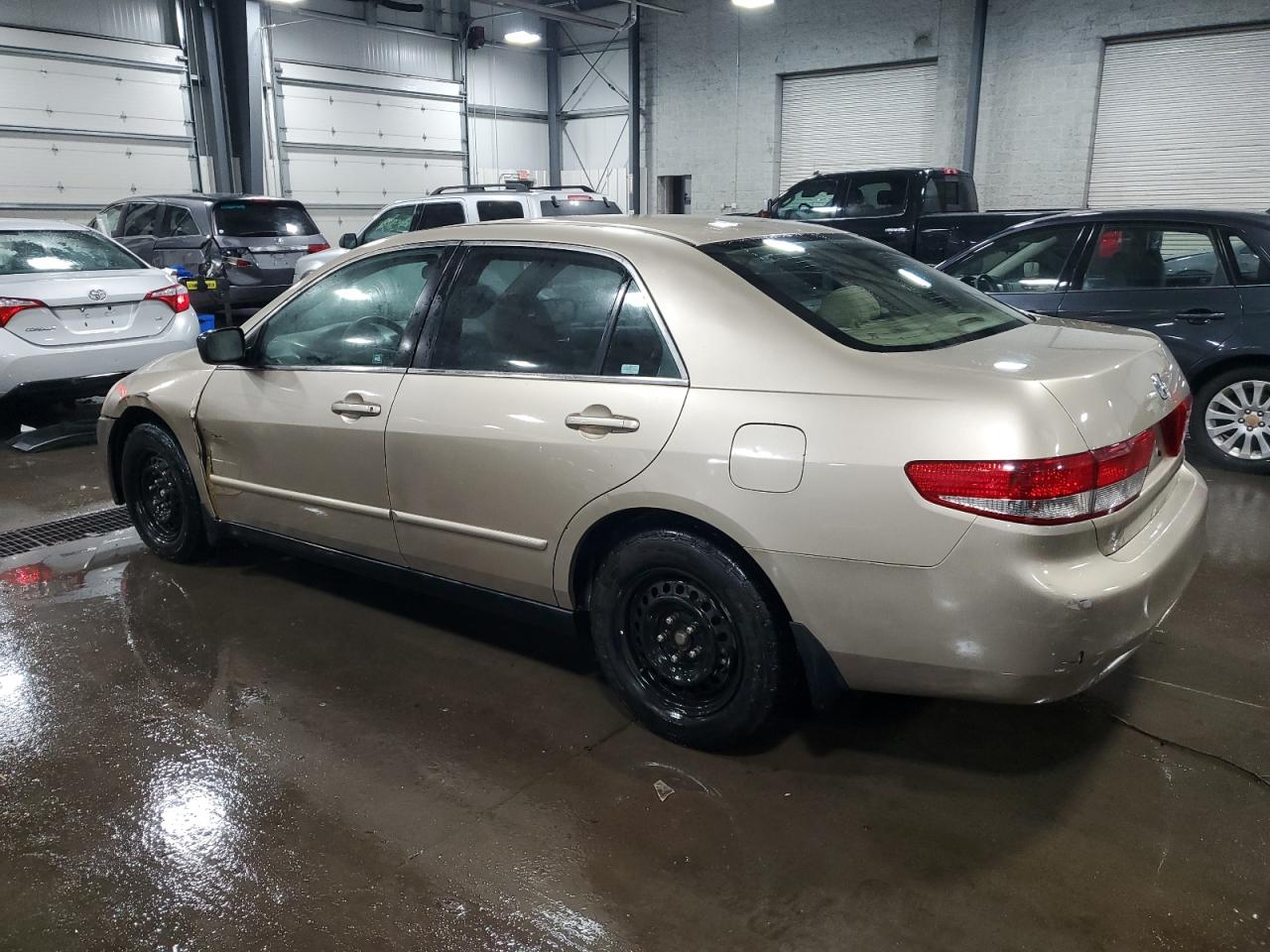 2004 Honda Accord VIN 1HGCM56414A058788 Copart auction photo, side / front end damage thumbnail 2