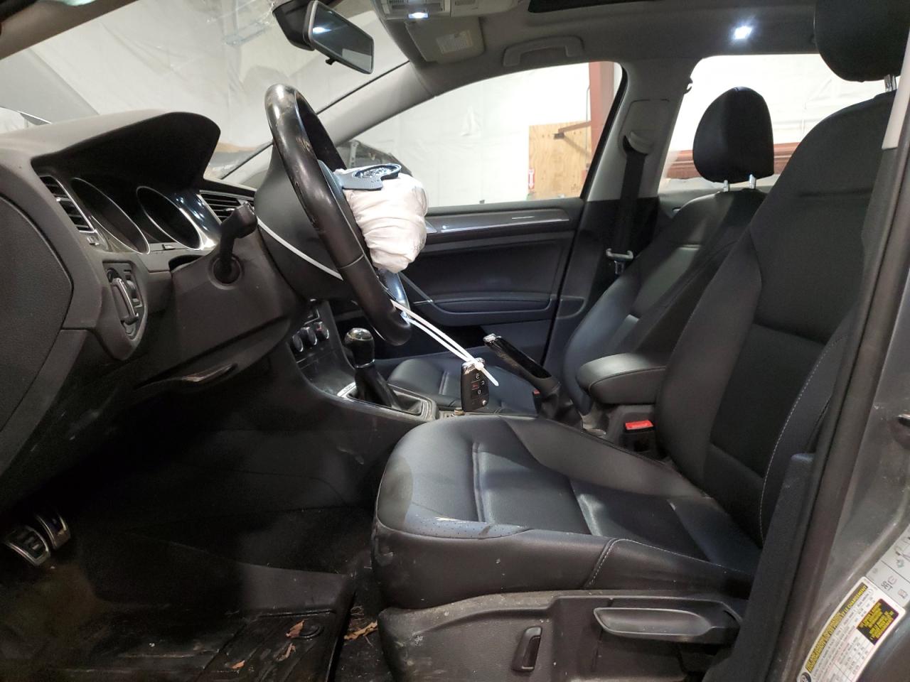 2019 Volkswagen Golf VIN 3VWM17AU8KM515530 Copart auction photo, front end / minor dent/scratches damage thumbnail 7