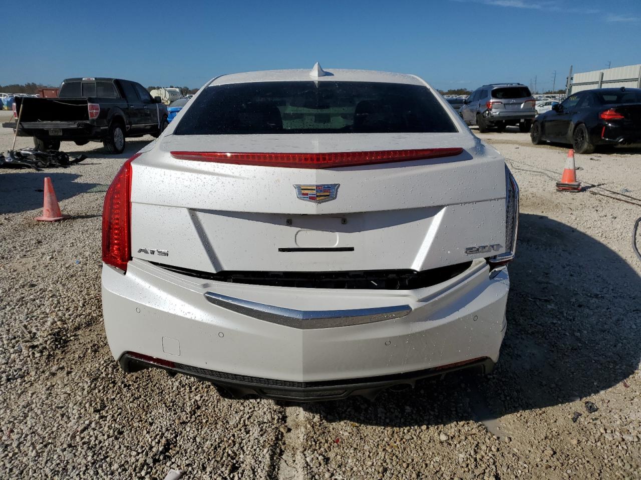 2015 Cadillac ATS VIN 1G6AB5RX1F0125077 Copart auction photo, rear end / side damage thumbnail 6