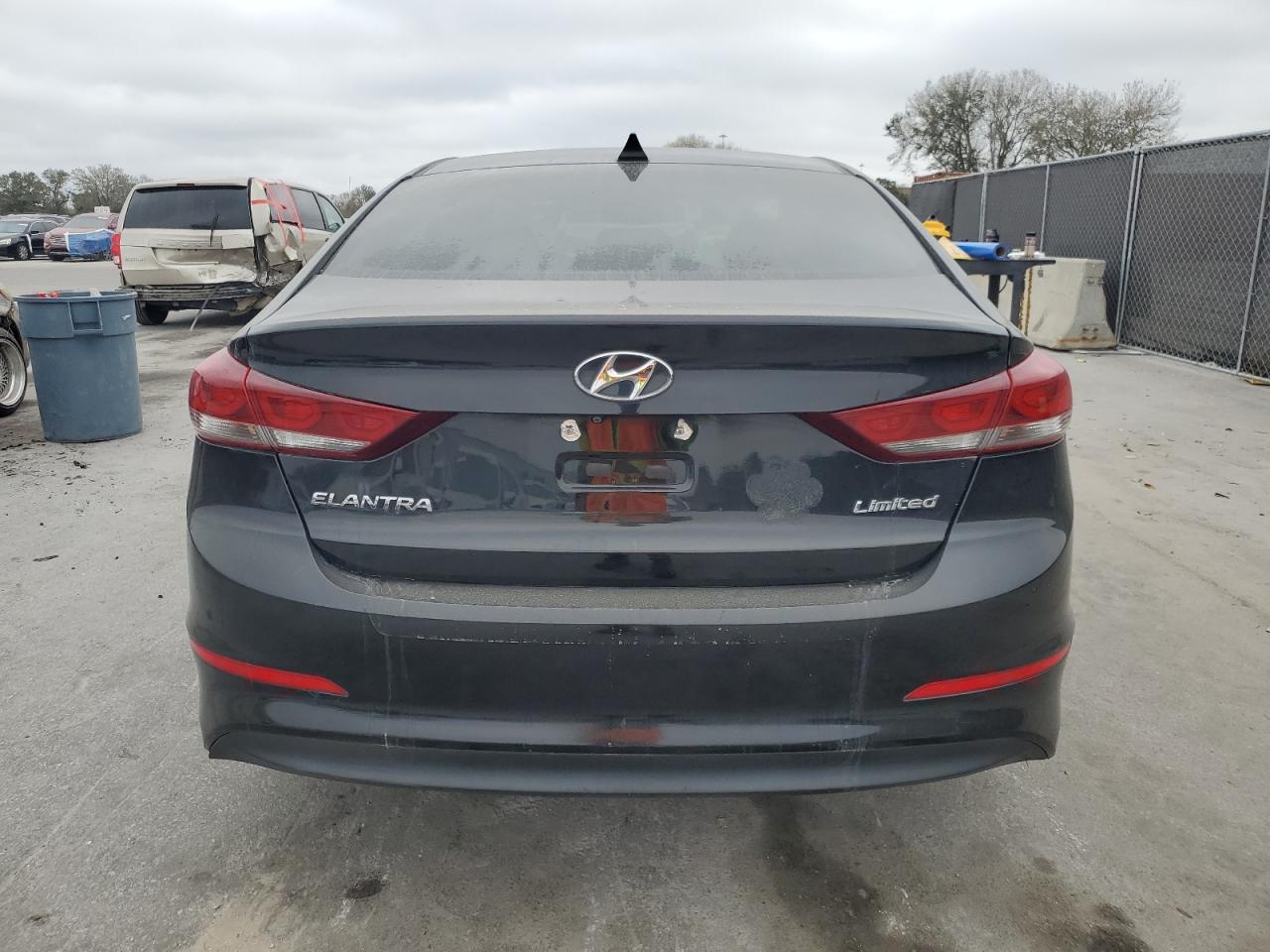 2017 Hyundai Elantra VIN 5NPD84LF9HH014558 Copart auction photo, normal wear damage thumbnail 6