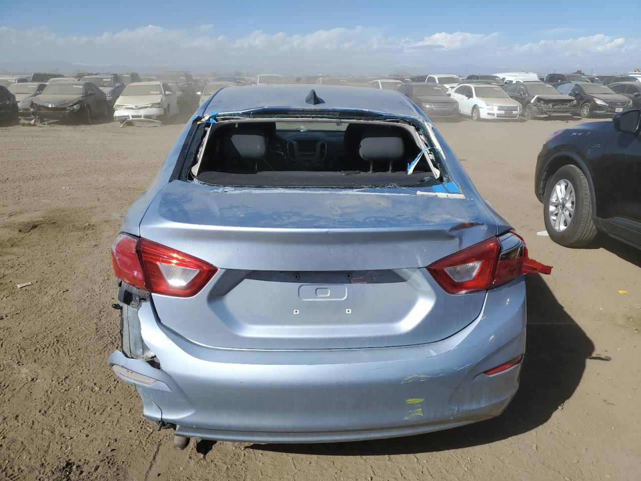 2018 Chevrolet Cruze VIN 1G1BC5SM3J7201406 Copart auction photo, all over damage thumbnail 6