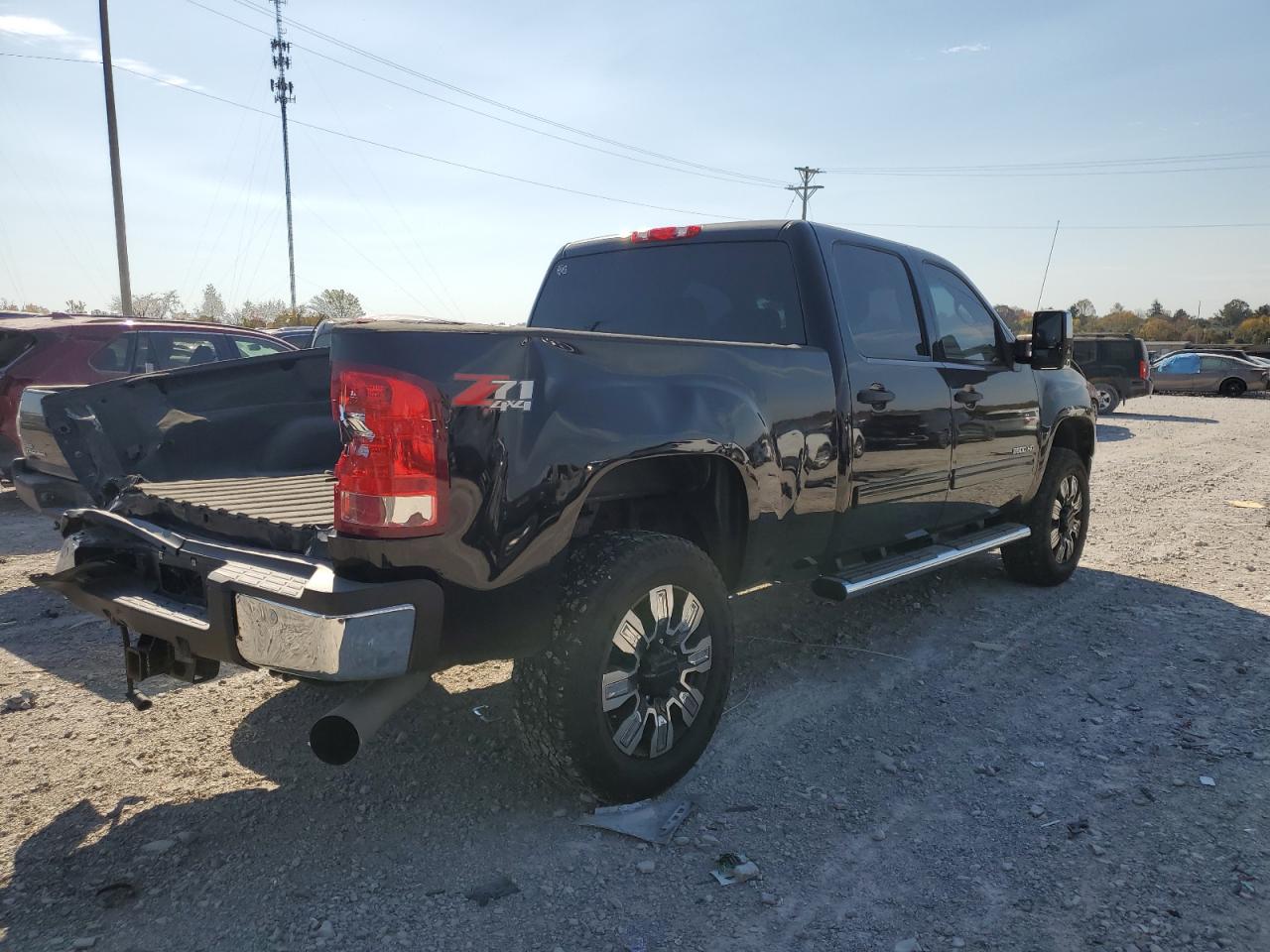 2011 GMC Sierra VIN 1GT120C89BF255875 Copart auction photo, rear end damage thumbnail 3