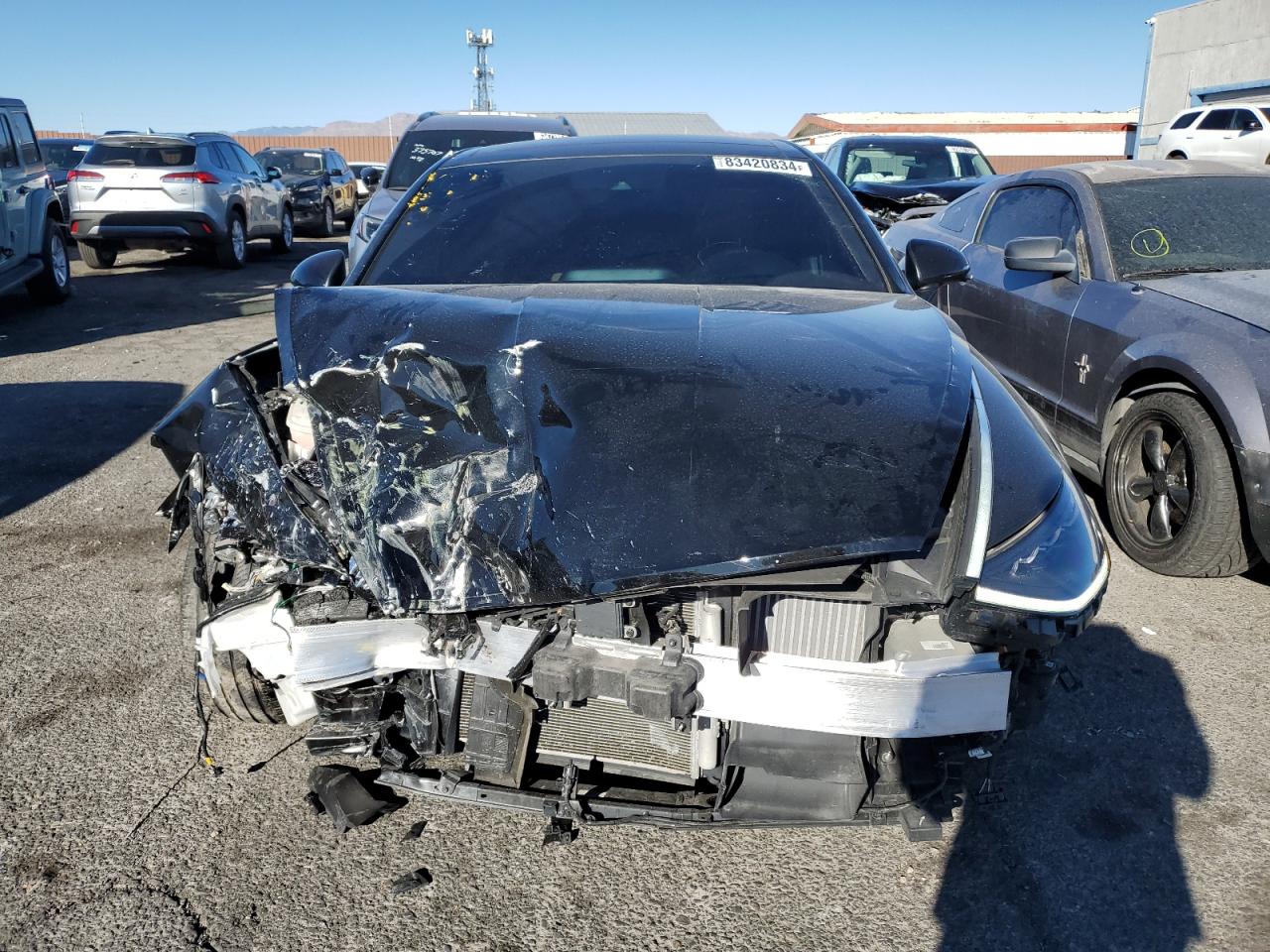 2023 Hyundai Sonata VIN KMHL34J26PA331497 Copart auction photo, all over damage thumbnail 5