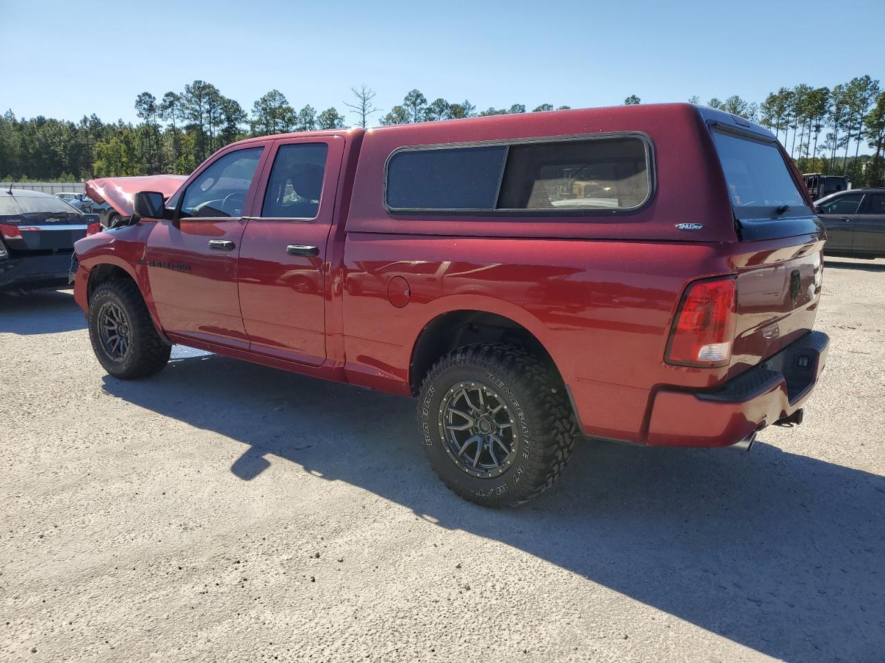 2012 Dodge RAM VIN 1C6RD7FT8CS286654 Copart auction photo, front end / side damage thumbnail 2