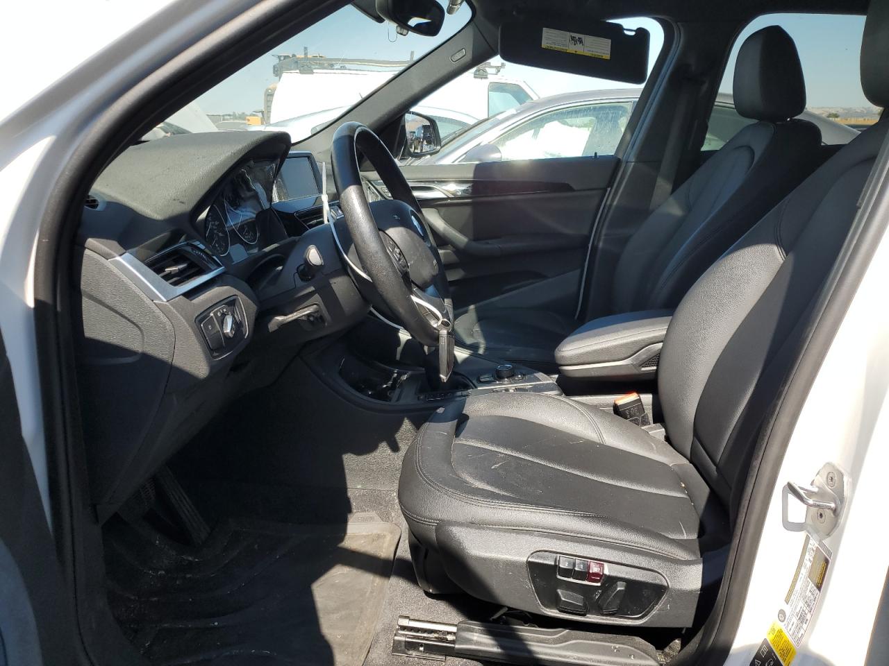 2017 BMW X1 VIN WBXHT3C36H5F87729 Copart auction photo, front end damage thumbnail 7