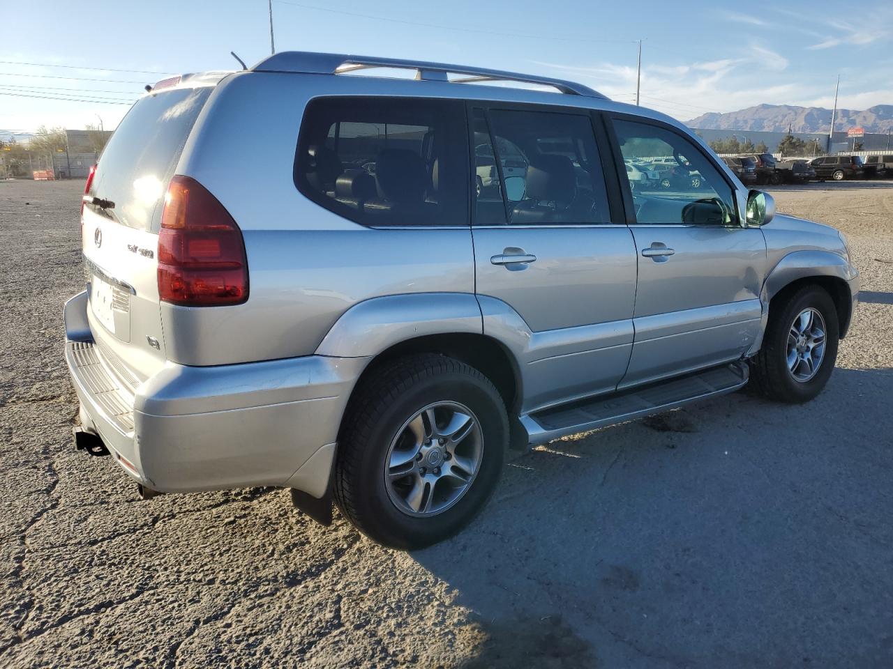 2006 Lexus GX VIN JTJBT20XX60107734 Copart auction photo, front end / side damage thumbnail 3