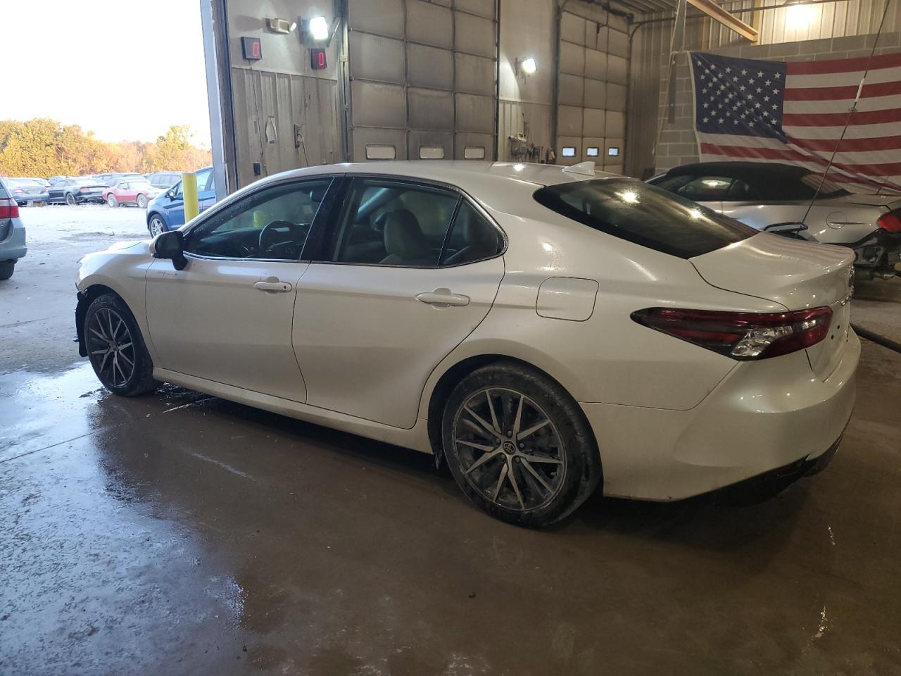 2022 Toyota Camry VIN 4T1F31AK3NU585465 Copart auction photo, front end damage thumbnail 2