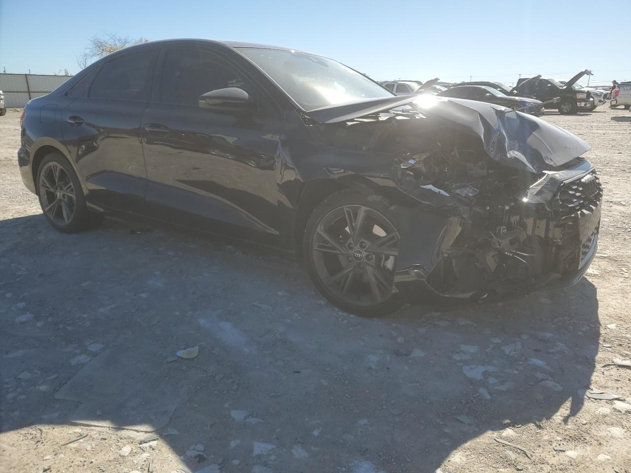 2024 Audi A3 VIN WAUGUDGYXRA128398 Copart auction photo, front end damage thumbnail 4