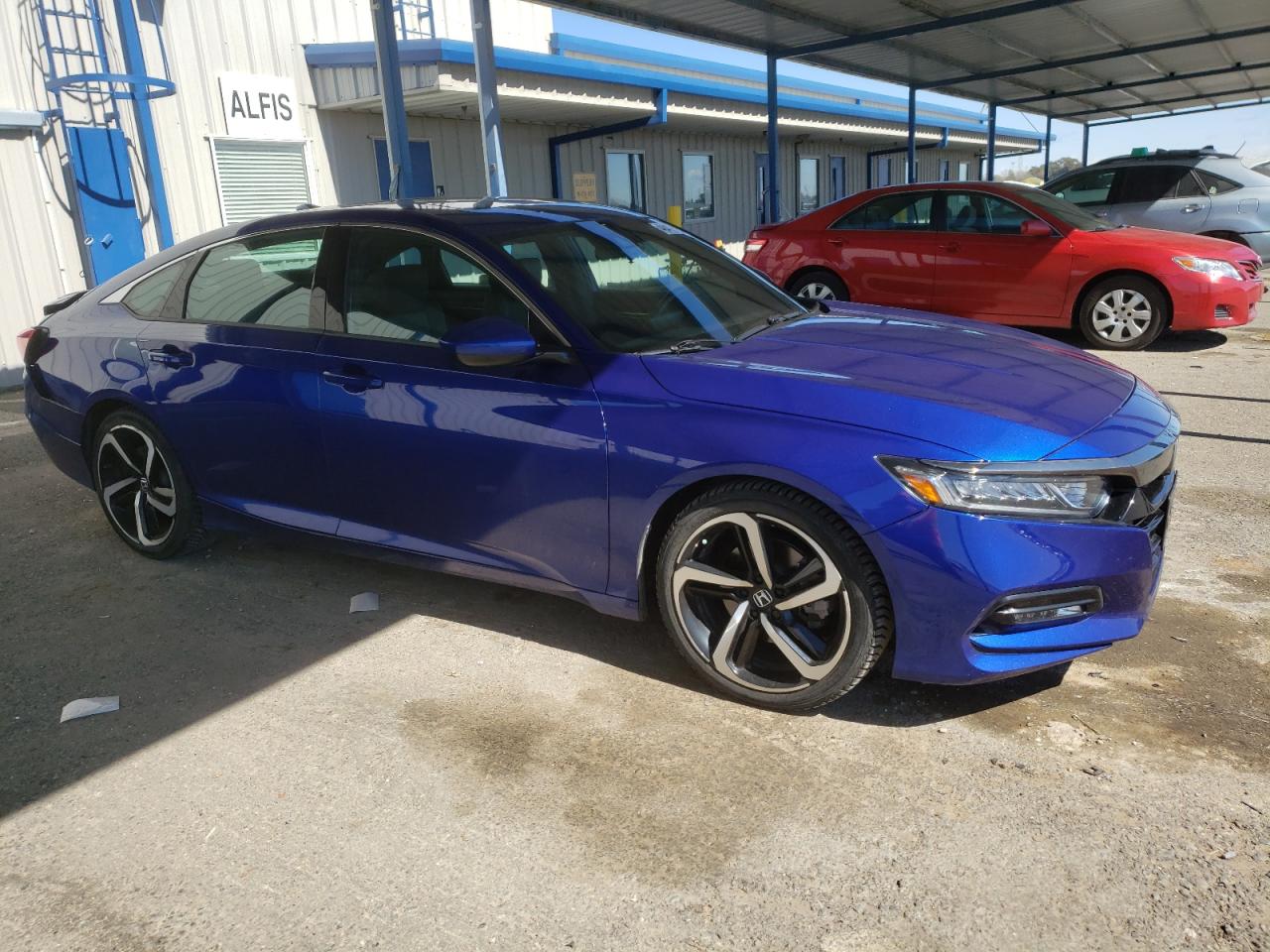 2019 Honda Accord VIN 1HGCV2E3XKA032286 Copart auction photo, rear end damage thumbnail 4