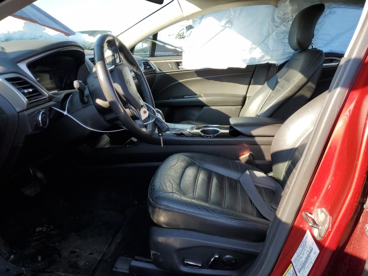 2013 Ford Fusion VIN 3FA6P0H98DR331283 Copart auction photo, side / front end damage thumbnail 7
