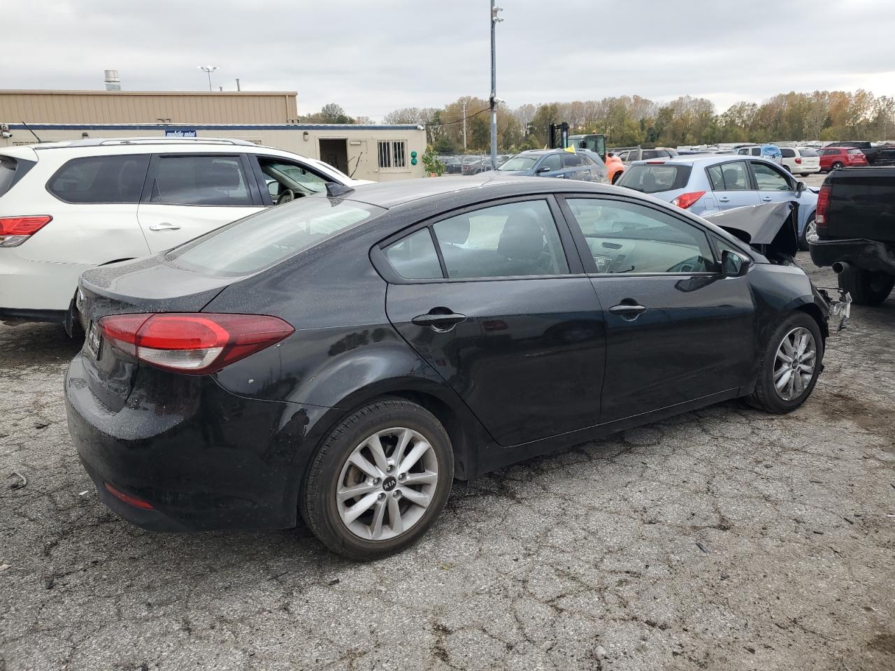 2017 KIA Forte VIN 3KPFL4A79HE126588 Copart auction photo, front end damage thumbnail 3