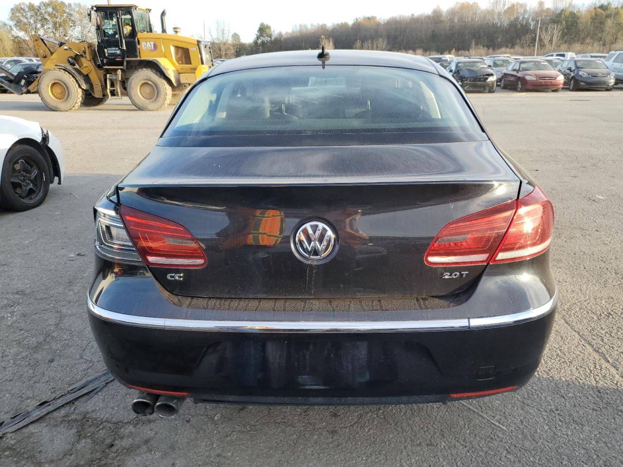 2013 Volkswagen Passat CC VIN WVWBP7AN5DE505953 Copart auction photo, front end / all over damage thumbnail 6