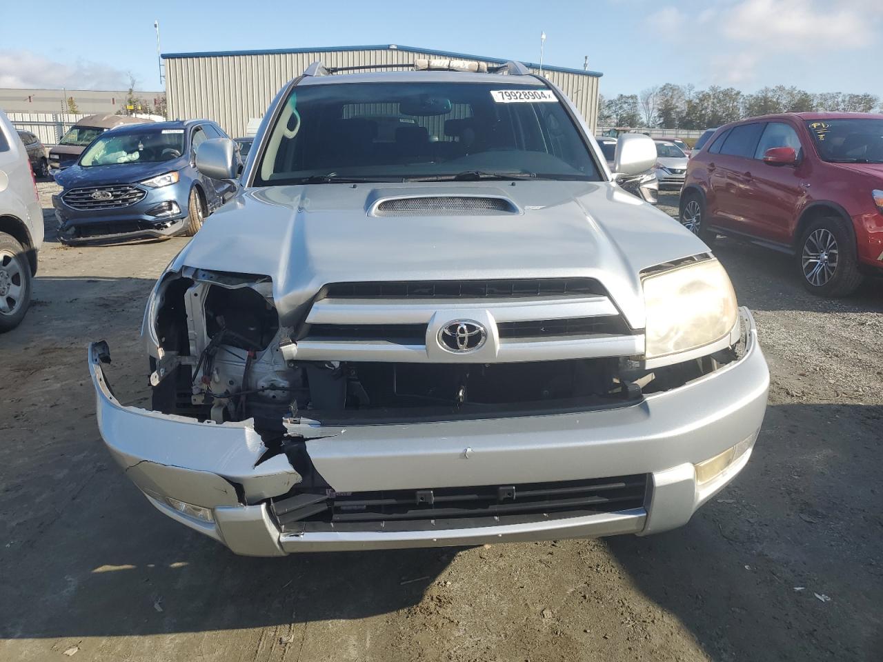 2005 Toyota 4Runner VIN JTEZU14RX58027222 Copart auction photo, front end damage thumbnail 5