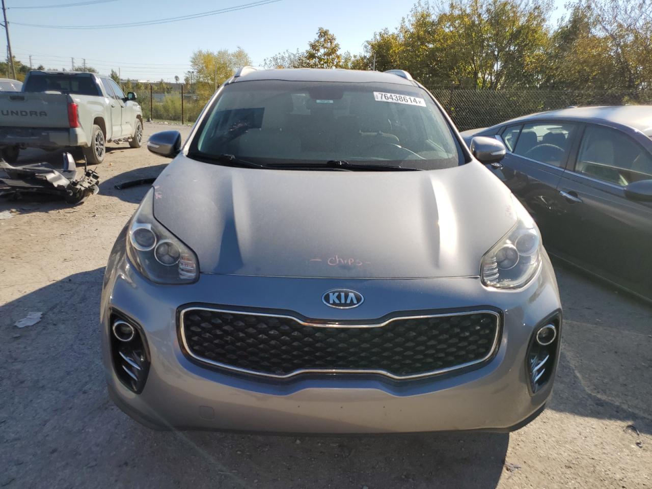 2018 KIA Sportage VIN KNDPNCAC5J7322037 Copart auction photo, rear end / minor dent/scratches damage thumbnail 5