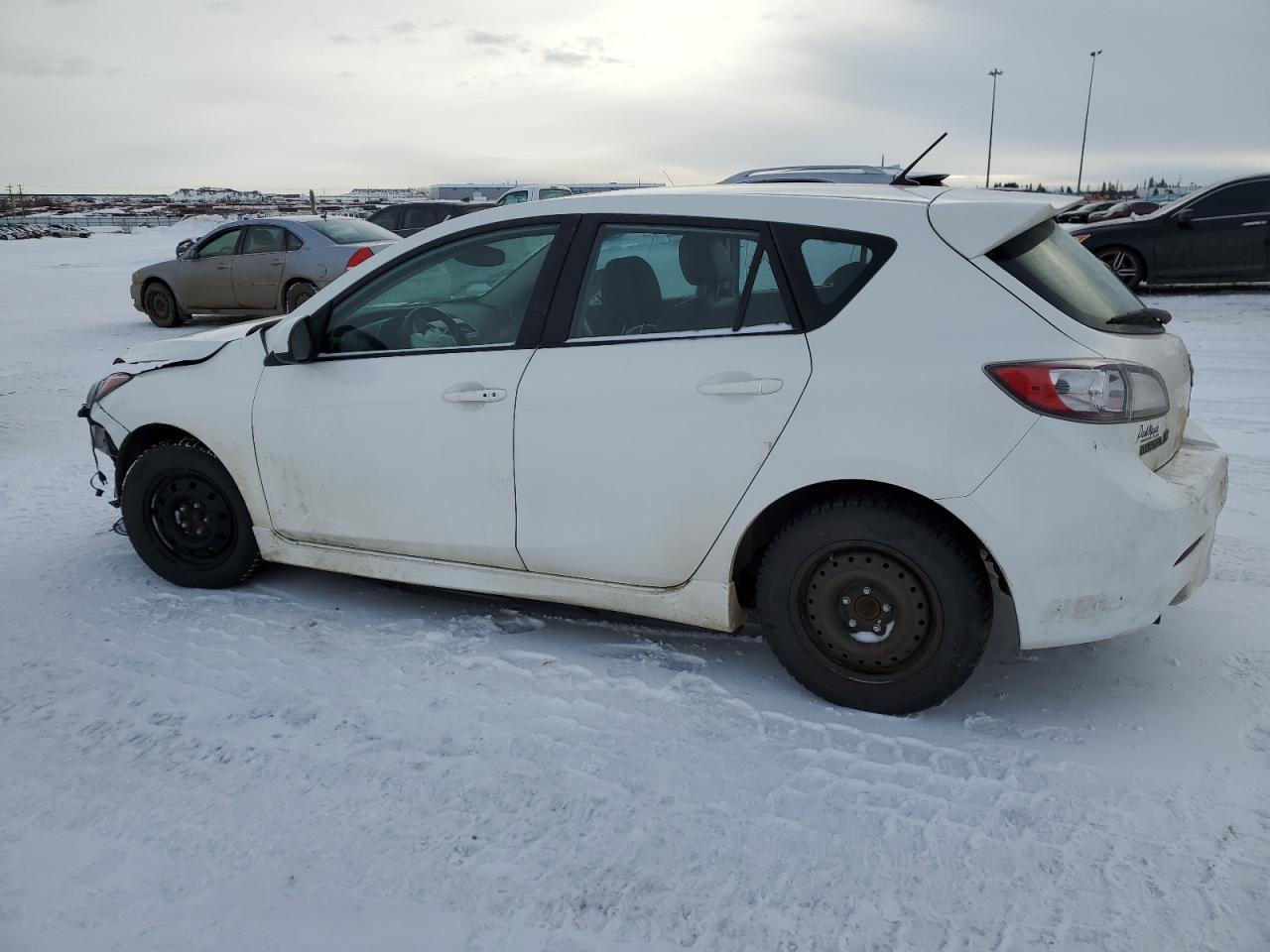 2013 Mazda 3 VIN JM1BL1L70D1811618 Copart auction photo, front end / undercarriage damage thumbnail 2