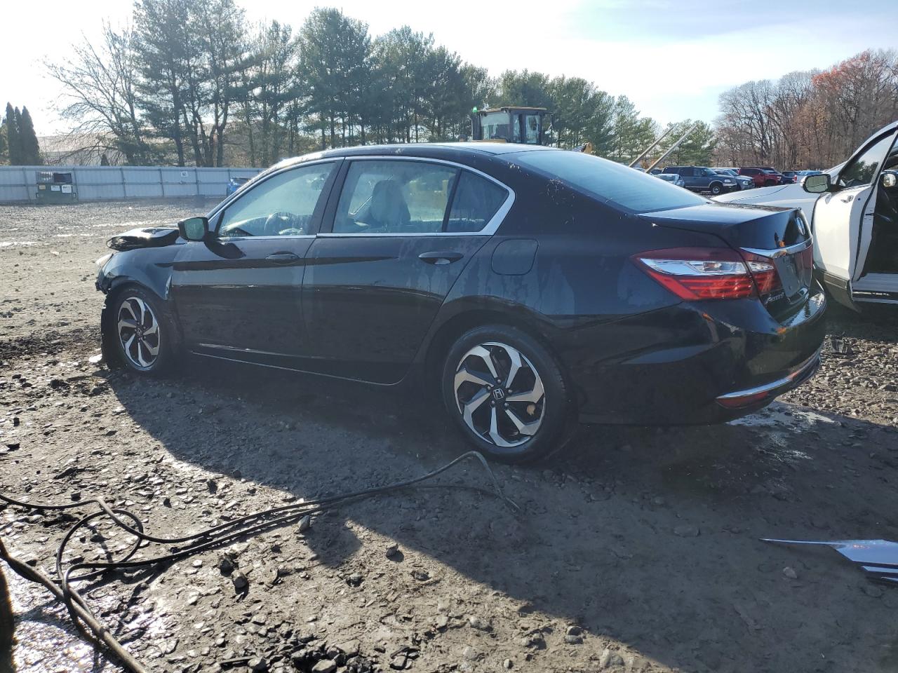 2017 Honda Accord VIN 1HGCR2F39HA802134 Copart auction photo, front end damage thumbnail 2