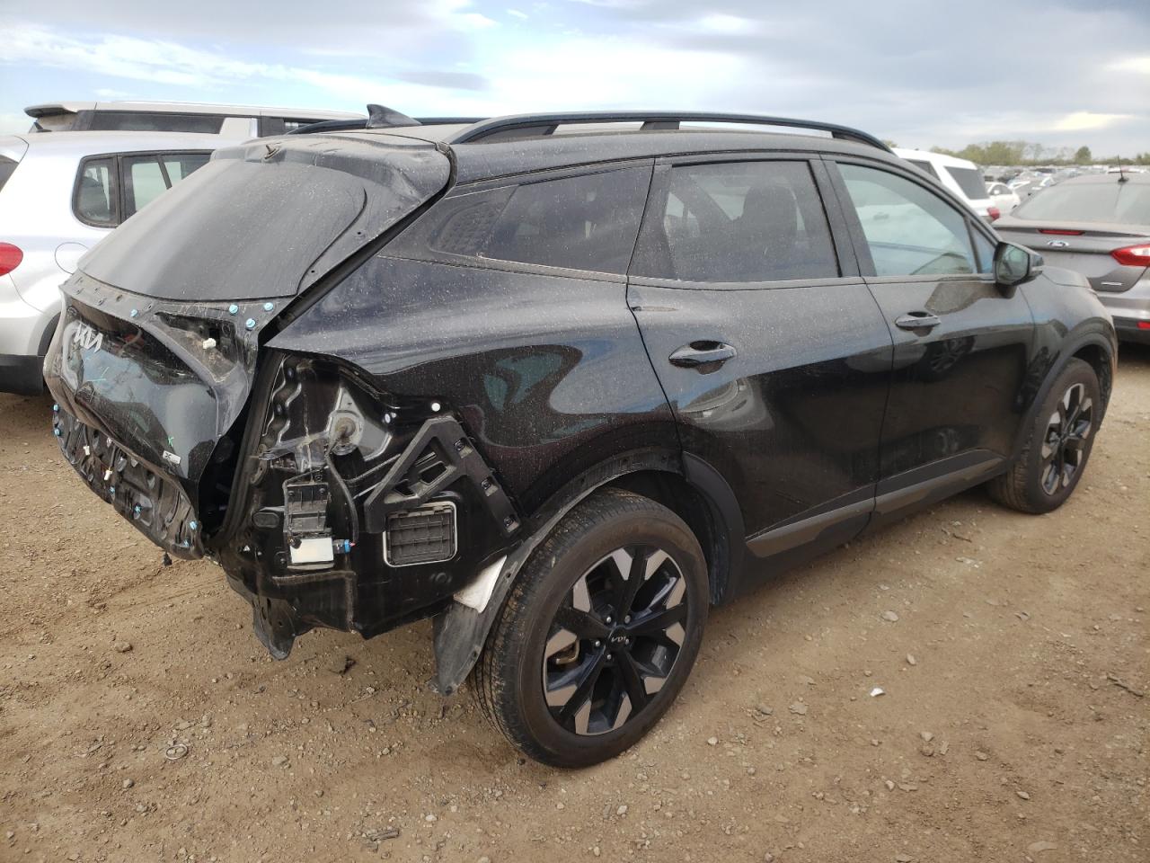 2023 KIA Sportage VIN 5XYK6CAF7PG094457 Copart auction photo, rear end damage thumbnail 3