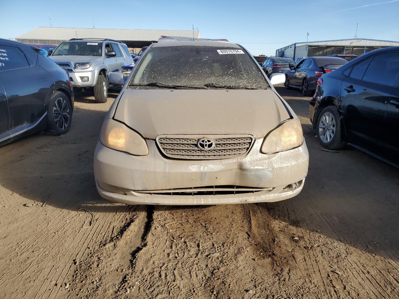 2007 Toyota Corolla VIN 1NXBR32E07Z770691 Copart auction photo, rear end / front end damage thumbnail 5