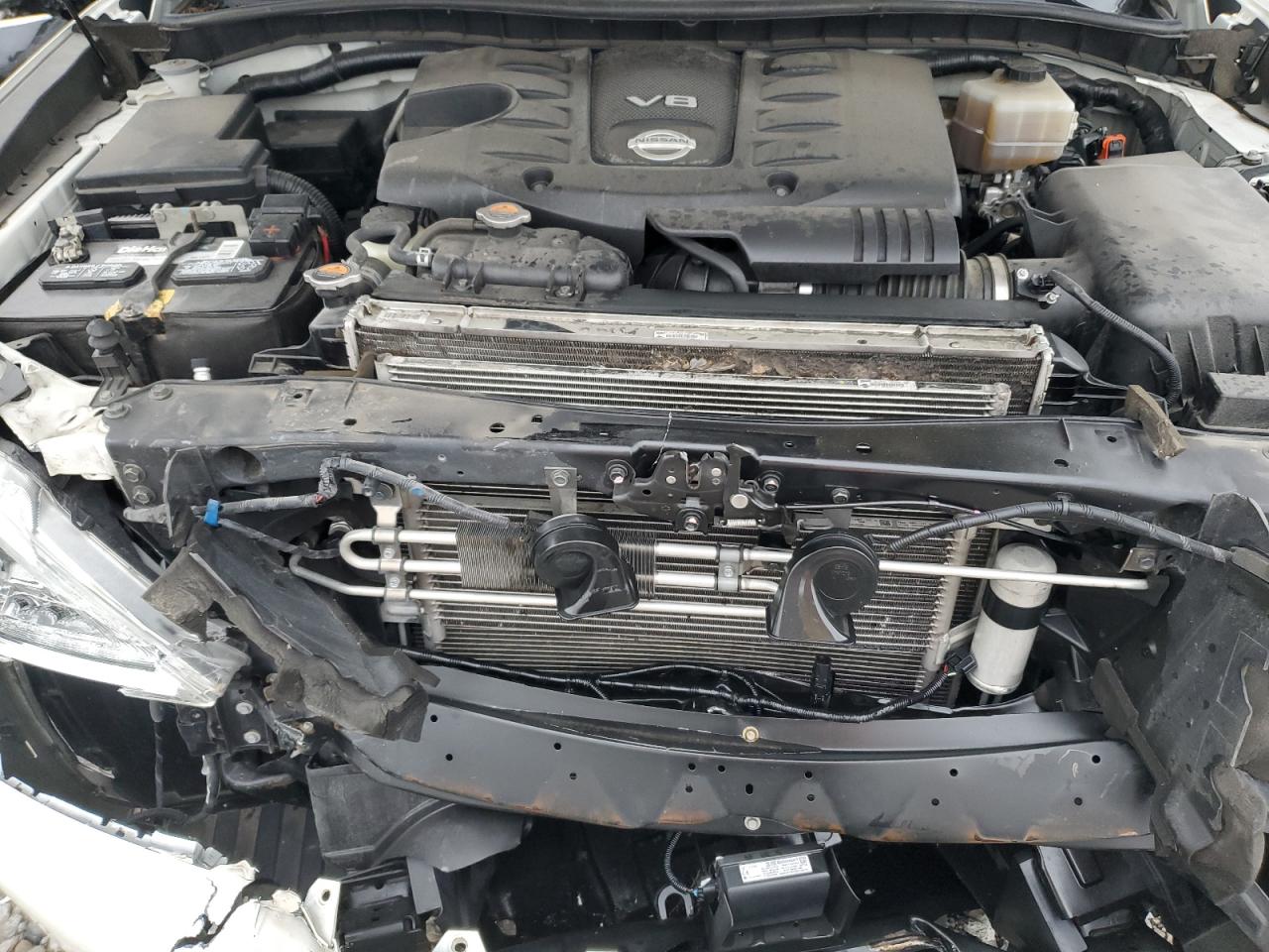 2018 Nissan Armada VIN JN8AY2NE8J9735274 Copart auction photo, front end damage thumbnail 13