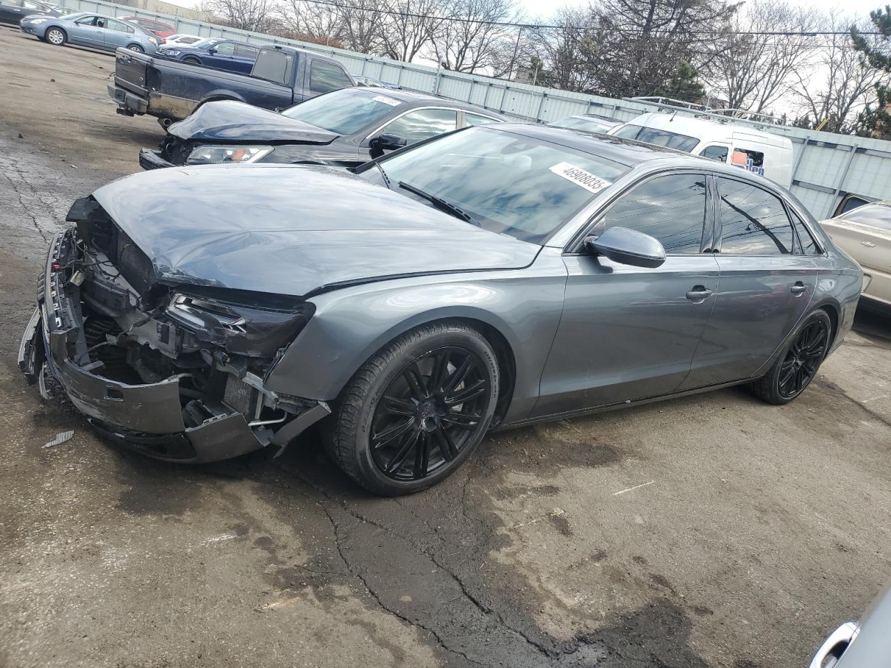 2015 Audi A8 VIN WAU3GAFD0FN001327 - Copart auction photo