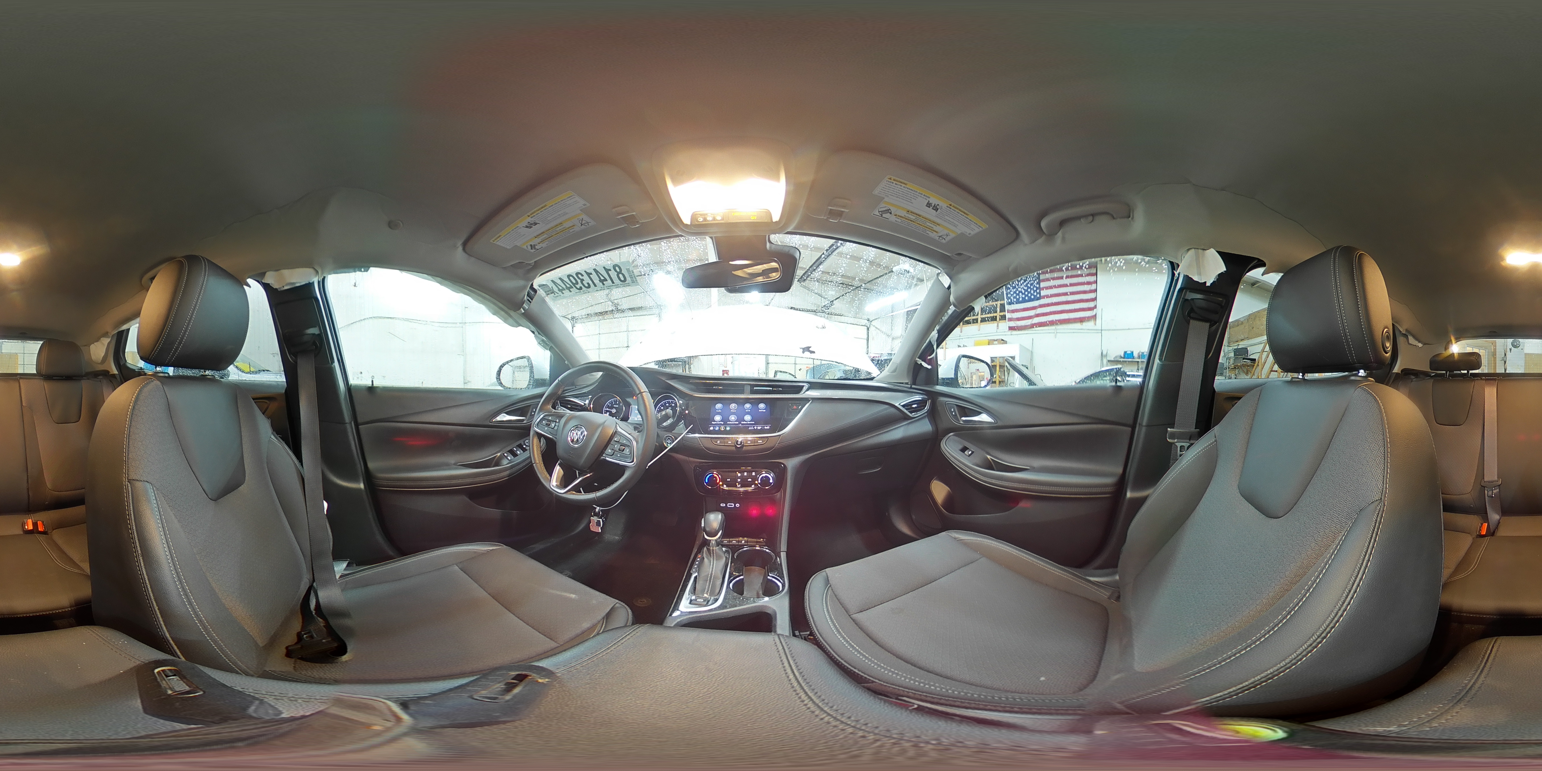 2021 Buick Encore VIN KL4MMCSL8MB122852 Copart auction photo, front end / side damage thumbnail 14