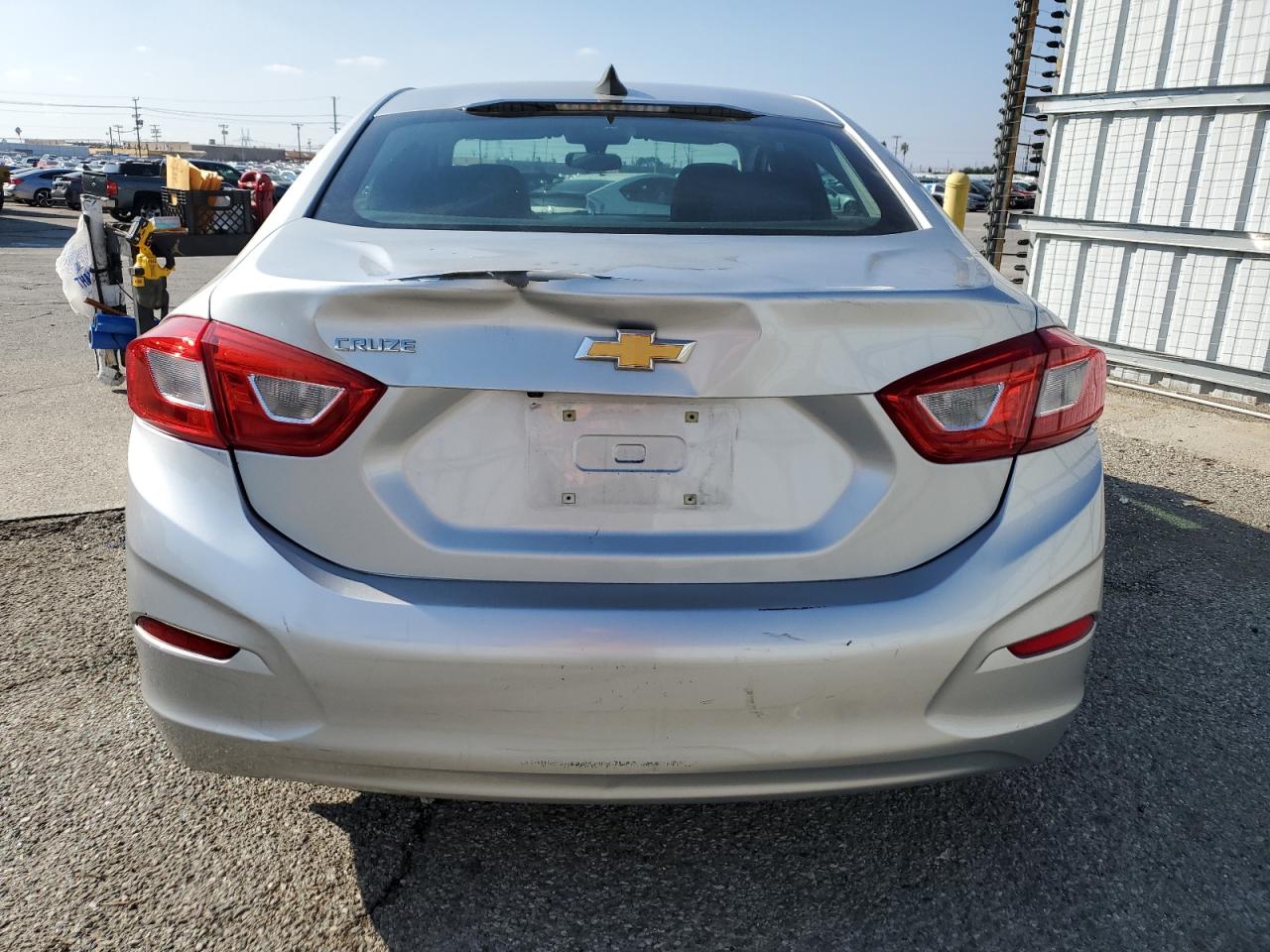 2017 Chevrolet Cruze VIN 1G1BC5SM7H7125537 Copart auction photo, front end / rear end damage thumbnail 6