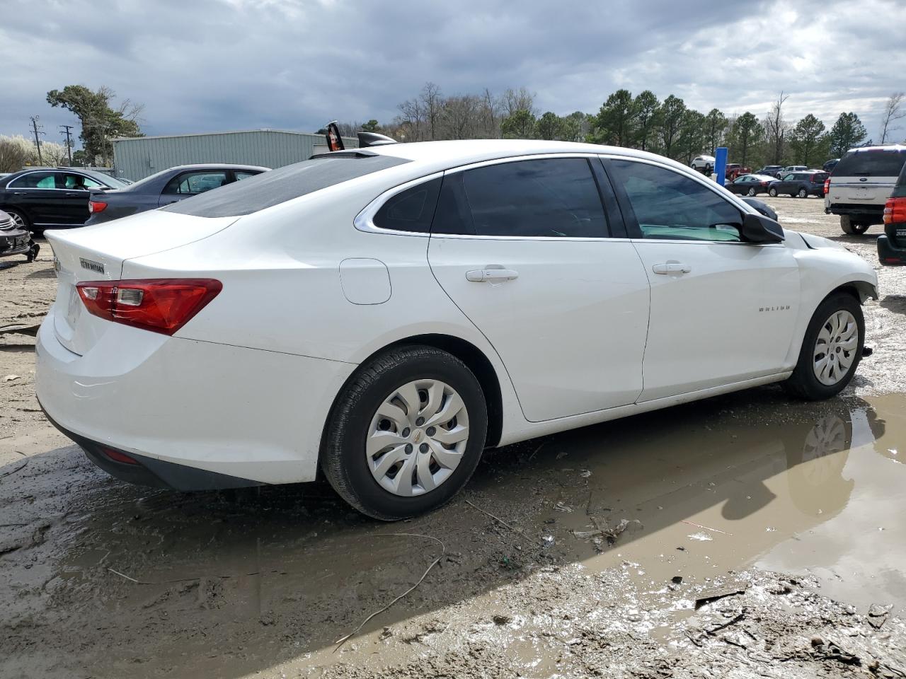 2017 Chevrolet Malibu VIN 1G1ZA5ST5HF170347 Copart auction photo, front end / side damage thumbnail 3