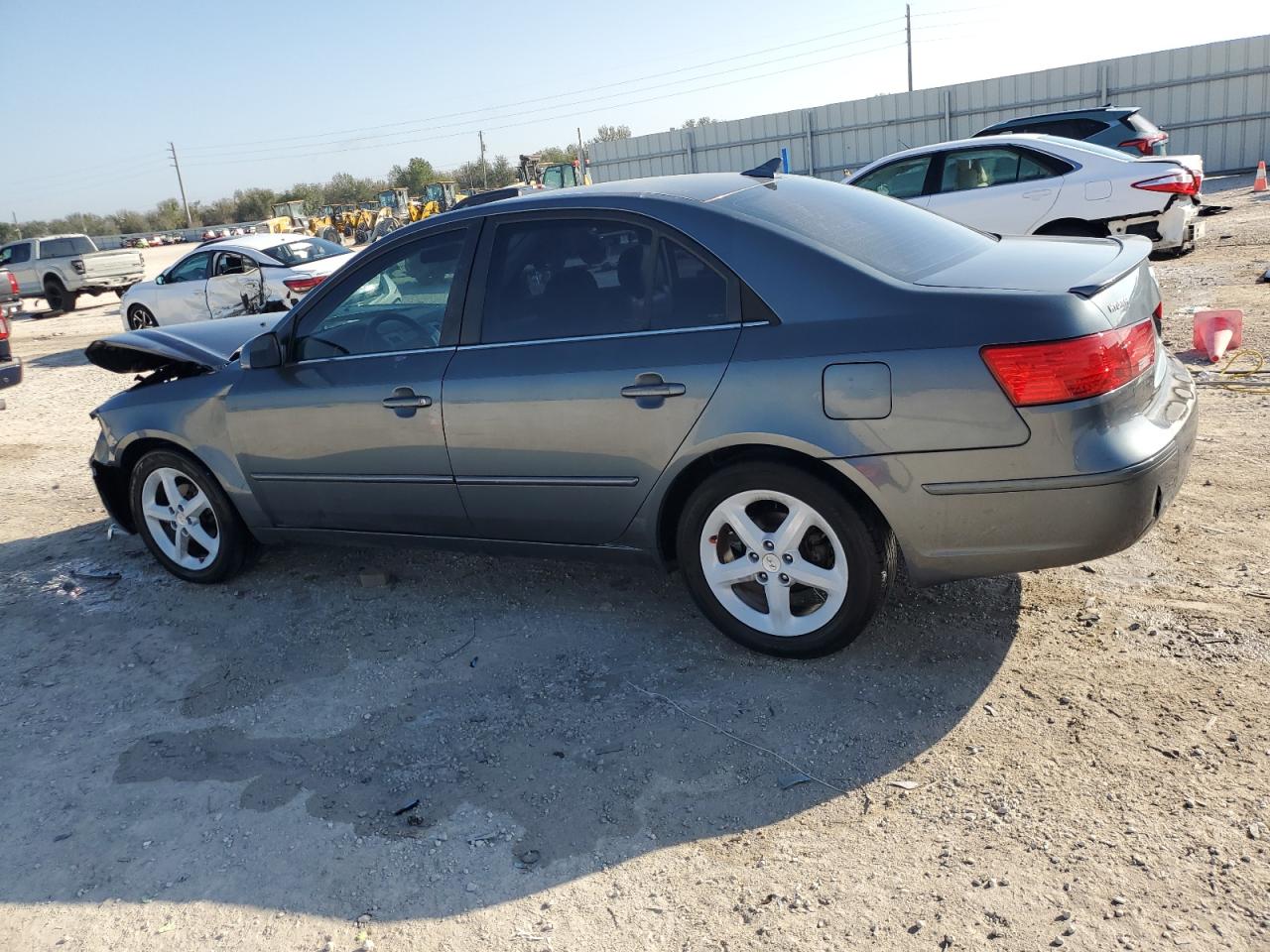 2009 Hyundai Sonata VIN 5NPEU46C19H490144 Copart auction photo, front end damage thumbnail 2