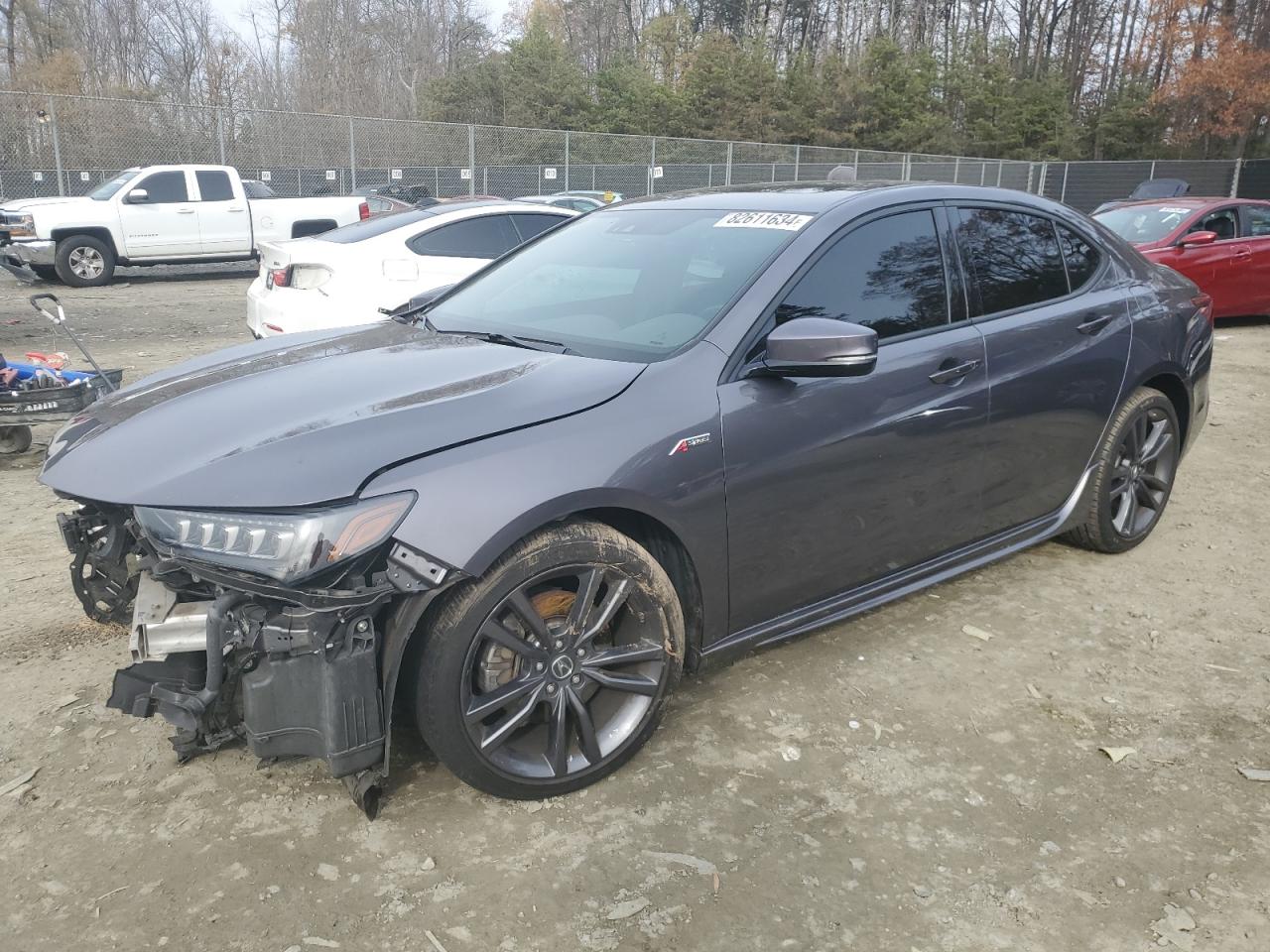 2020 Acura TLX VIN 19UUB2F63LA003719
