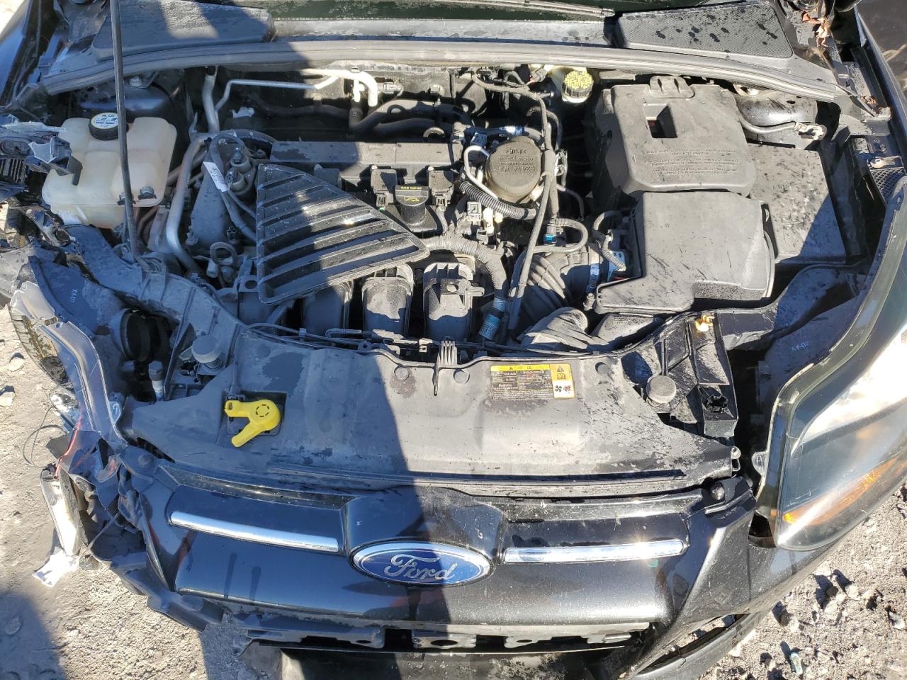 2012 Ford Focus VIN 1FAHP3H29CL291192 Copart auction photo, front end damage thumbnail 11