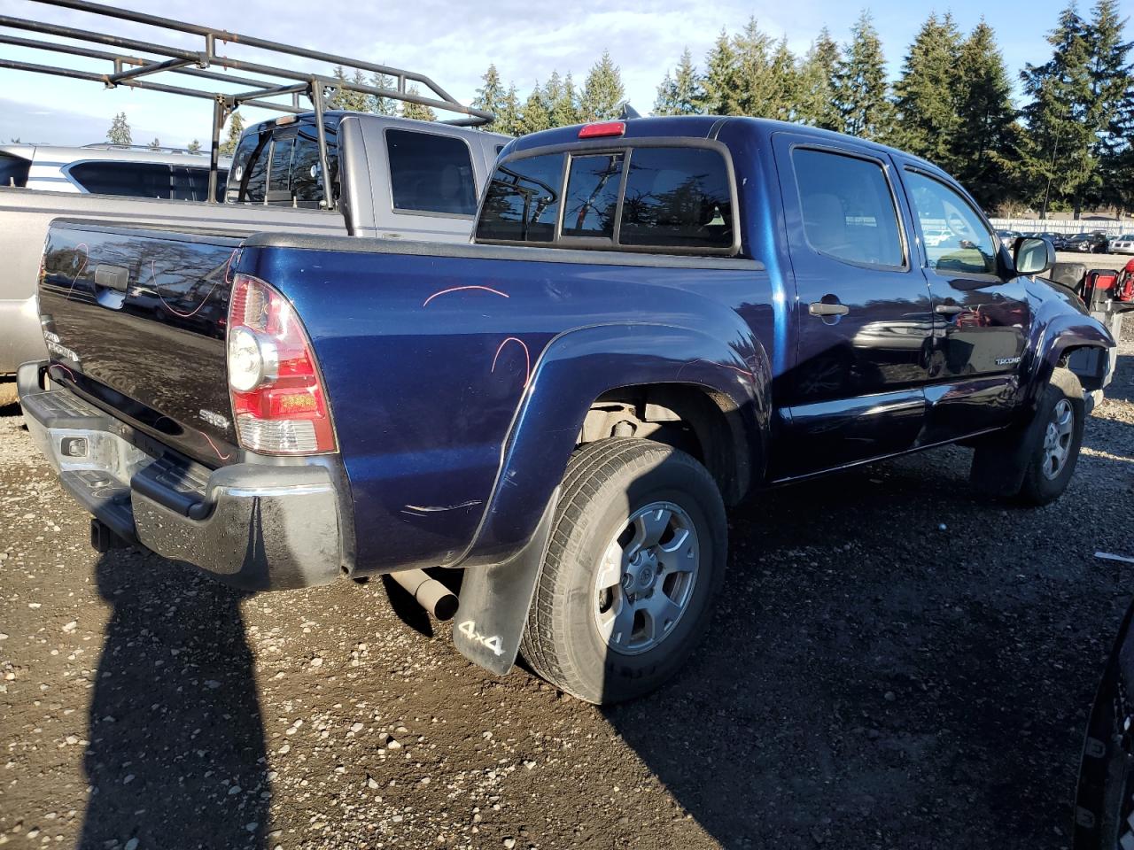 2012 Toyota Tacoma VIN 3TMLU4EN2CM090363 Copart auction photo, front end / side damage thumbnail 3