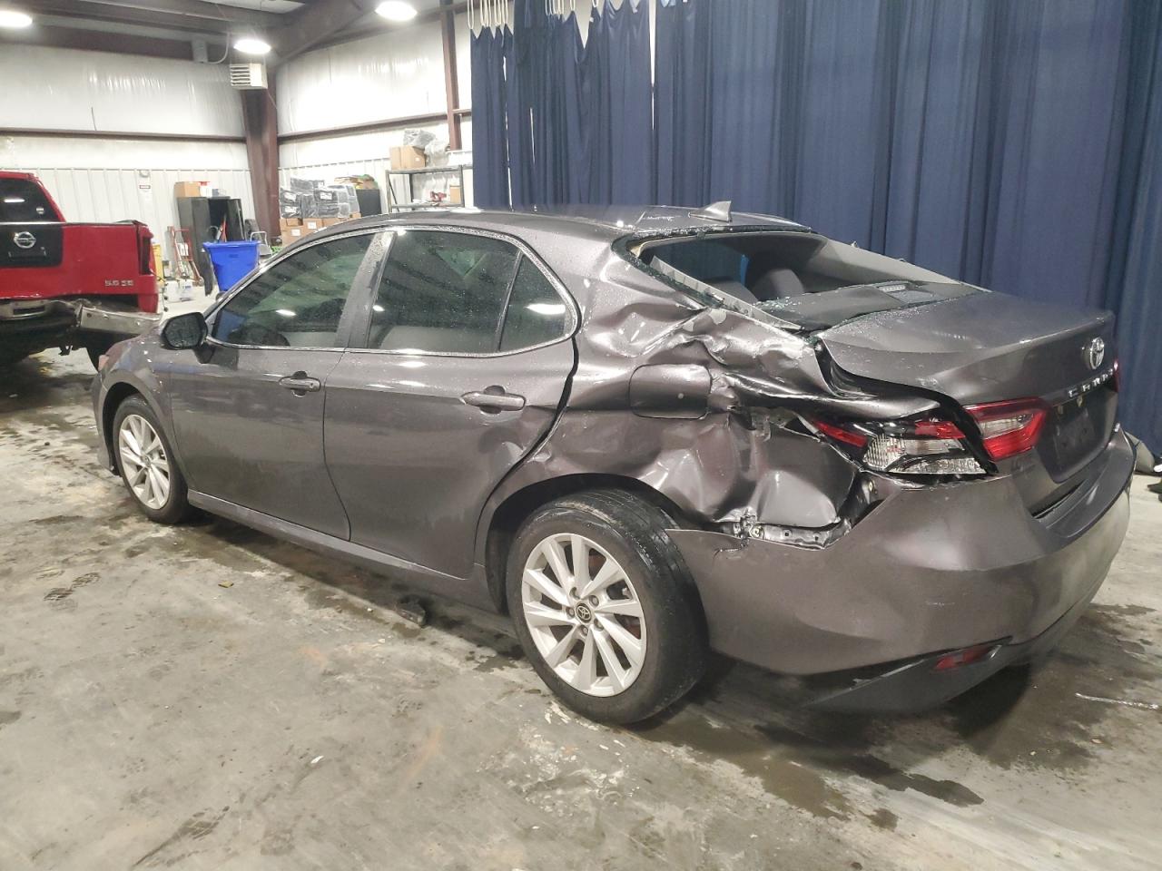 2023 Toyota Camry VIN 4T1C11AK9PU731167 Copart auction photo, side / rear end damage thumbnail 2