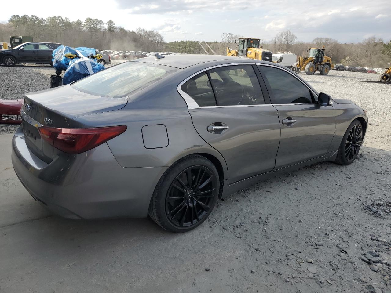 2020 Infiniti Q50 VIN JN1EV7AP0LM200677 Copart auction photo, mechanical damage thumbnail 3