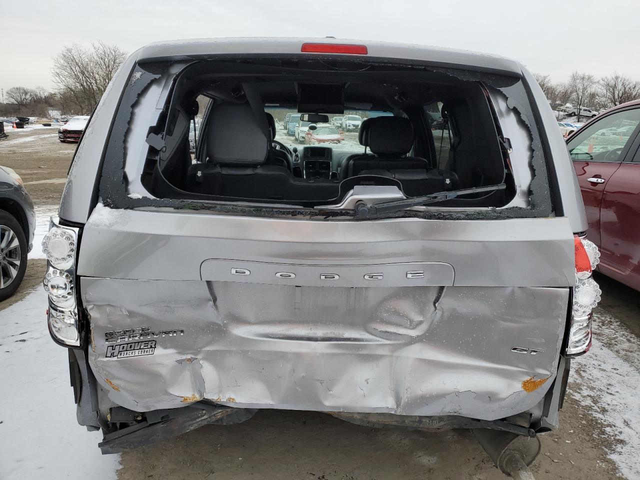 2017 Dodge Caravan VIN 2C4RDGEG0HR716358 Copart auction photo, front end damage thumbnail 6