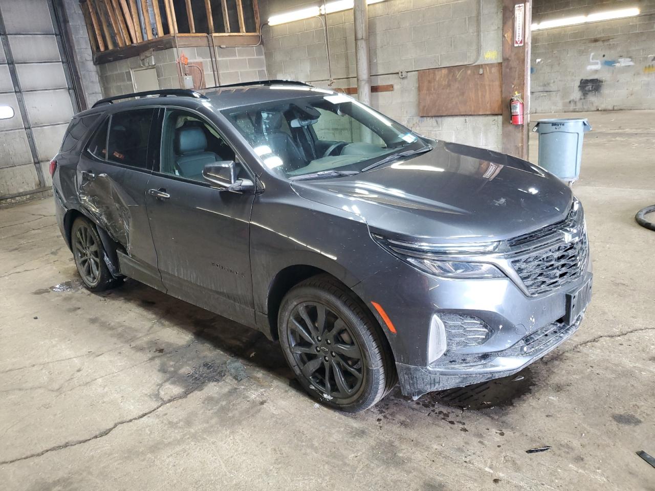 2023 Chevrolet Equinox VIN 3GNAXWEG0PS113711 Copart auction photo, side damage thumbnail 4