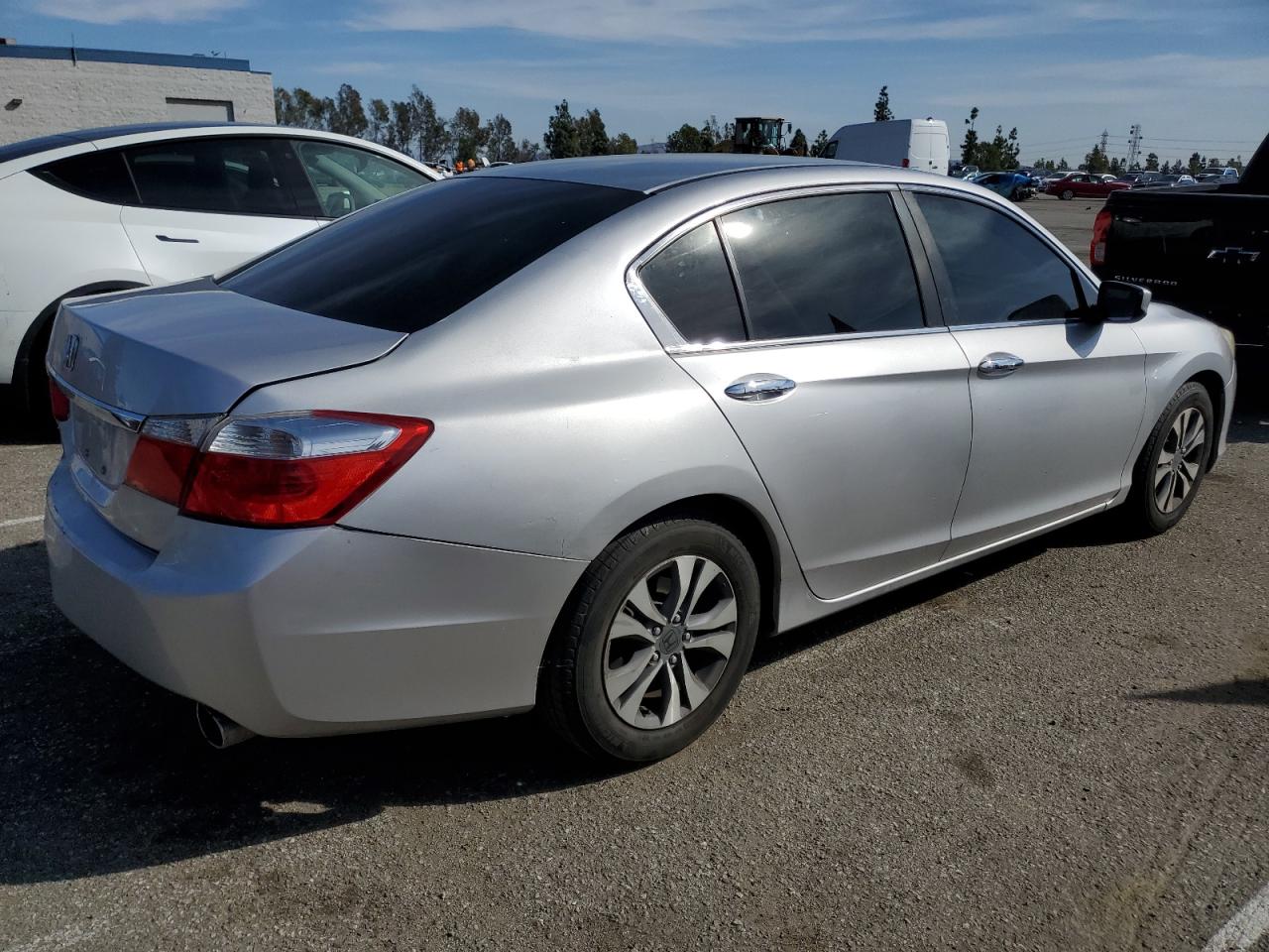 2014 Honda Accord VIN 1HGCR2F31EA111563 Copart auction photo, rear end damage thumbnail 3