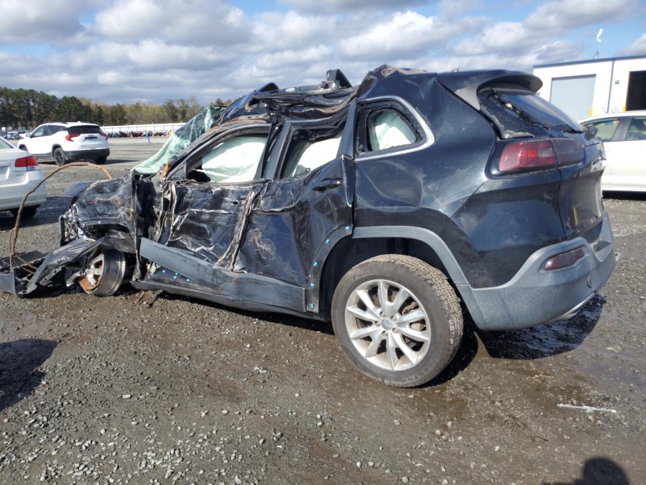 2015 Jeep Grand Cherokee VIN 1C4PJLDB0FW526496 Copart auction photo, all over damage thumbnail 2