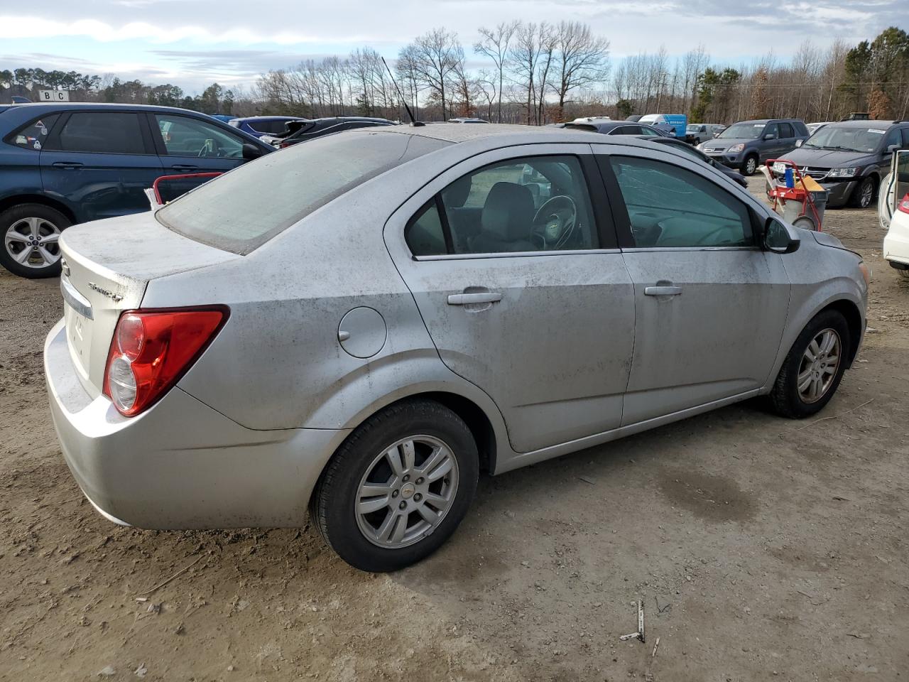 2012 Chevrolet Sonic VIN 1G1JC5SHXC4118946 Copart auction photo, front end / minor dent/scratches damage thumbnail 3