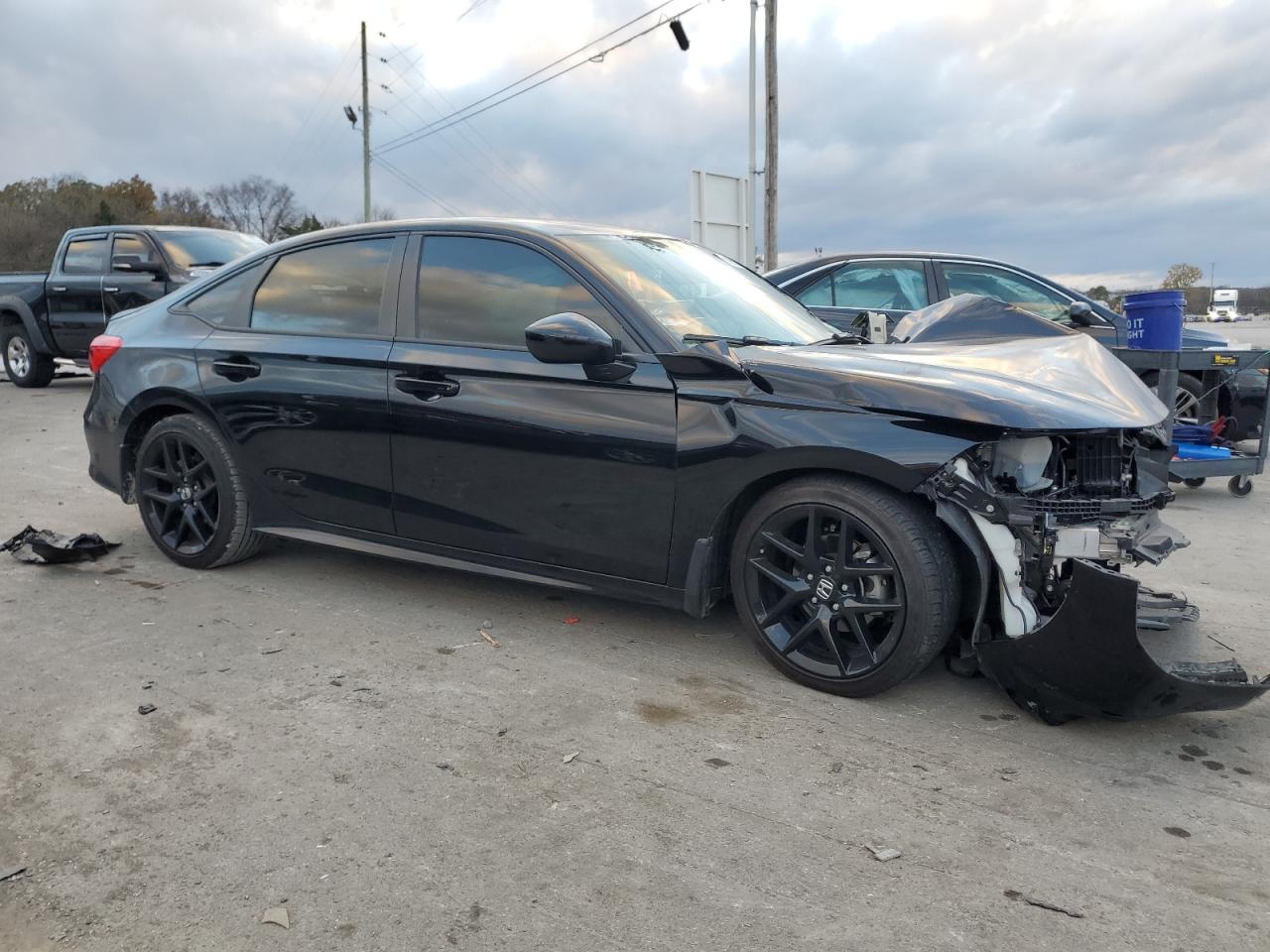 2024 Honda Civic VIN 2HGFE2F52RH515585 Copart auction photo, front end damage thumbnail 4