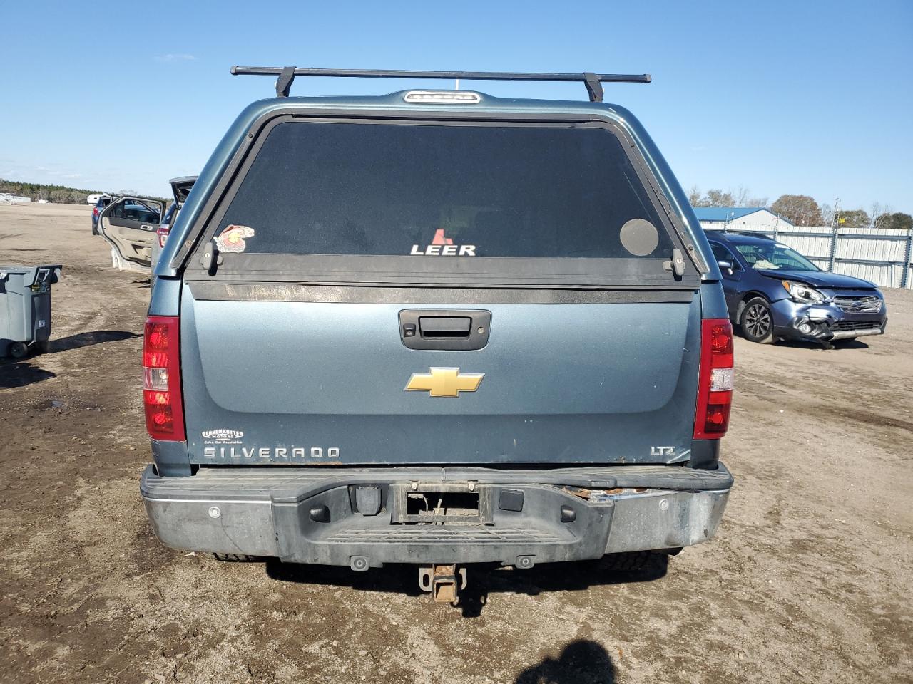 2013 Chevrolet Silverado VIN 3GCPKTE73DG289182 Copart auction photo, front end / side damage thumbnail 6