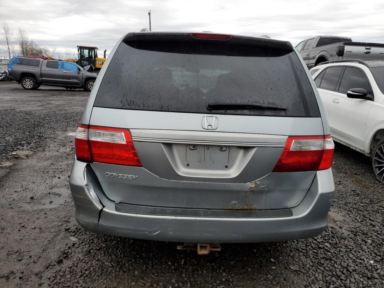 2006 Honda Odyssey VIN 5FNRL38776B113293 Copart auction photo, rear end / minor dent/scratches damage thumbnail 6