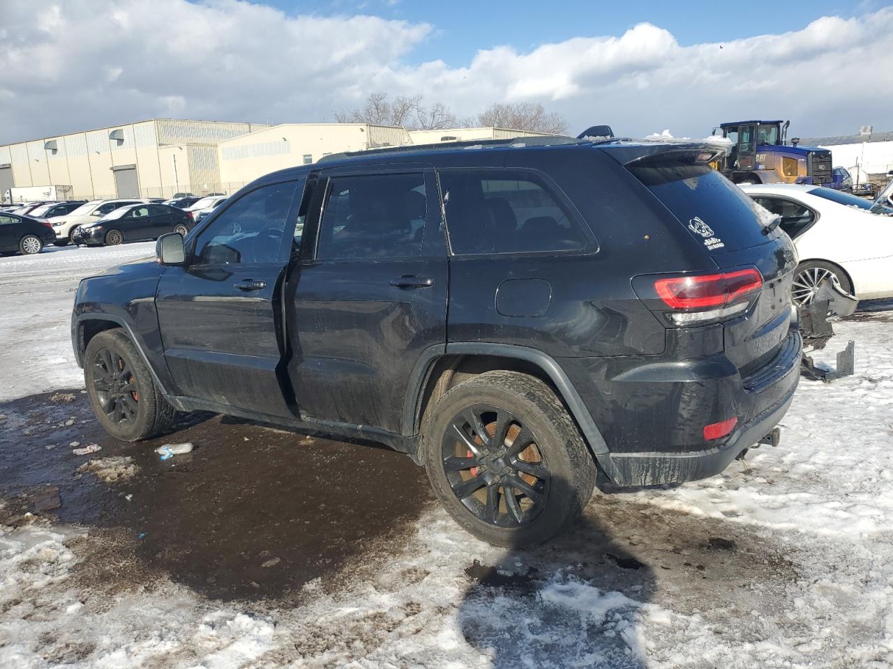 2014 Jeep Grand Cherokee VIN 1C4RJFBG7EC546365 Copart auction photo, undercarriage / front end damage thumbnail 2