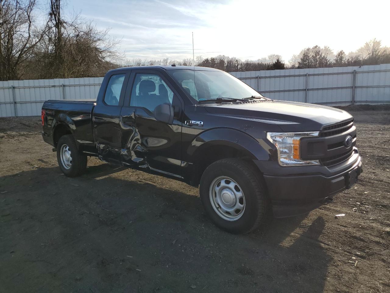 2018 Ford F-150 VIN 1FTEX1EB3JFD09171 Copart auction photo, side damage thumbnail 4