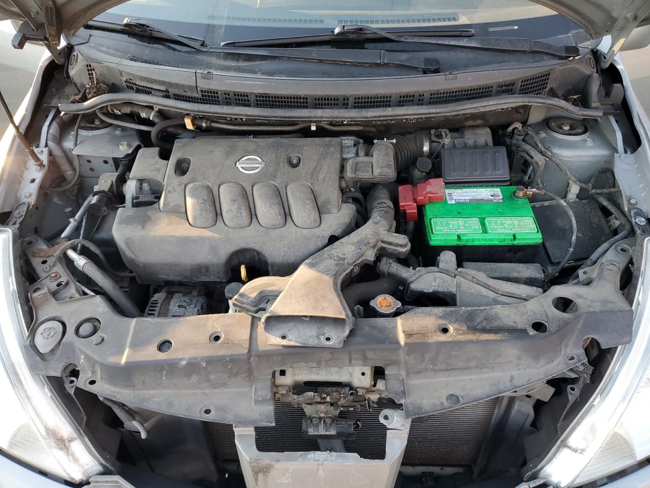 2011 Nissan Versa VIN 3N1BC1CP7BL493442 Copart auction photo, front end damage thumbnail 12