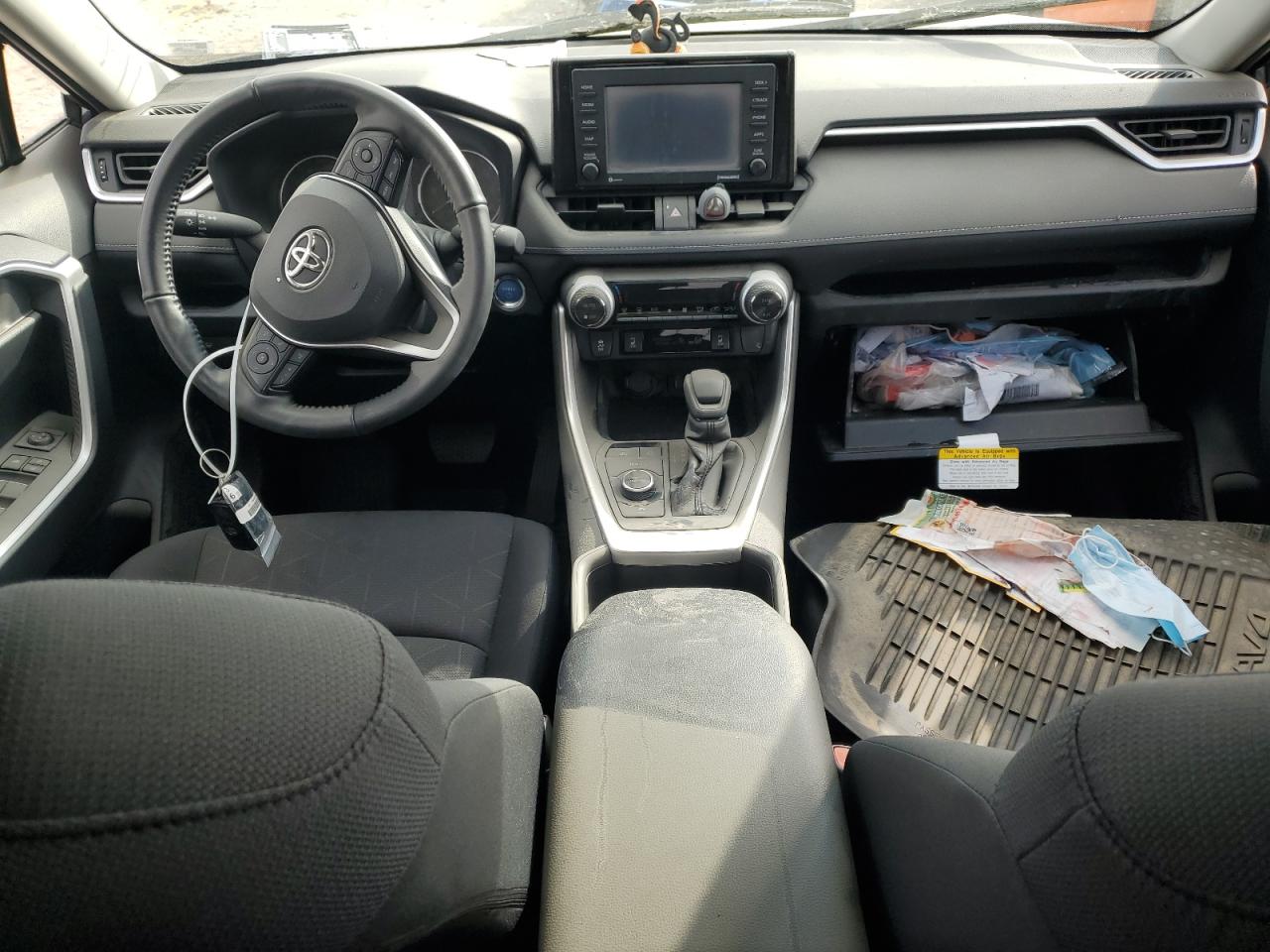 2022 Toyota RAV 4 VIN JTMRWRFV9ND147656 Copart auction photo, water/flood damage thumbnail 8