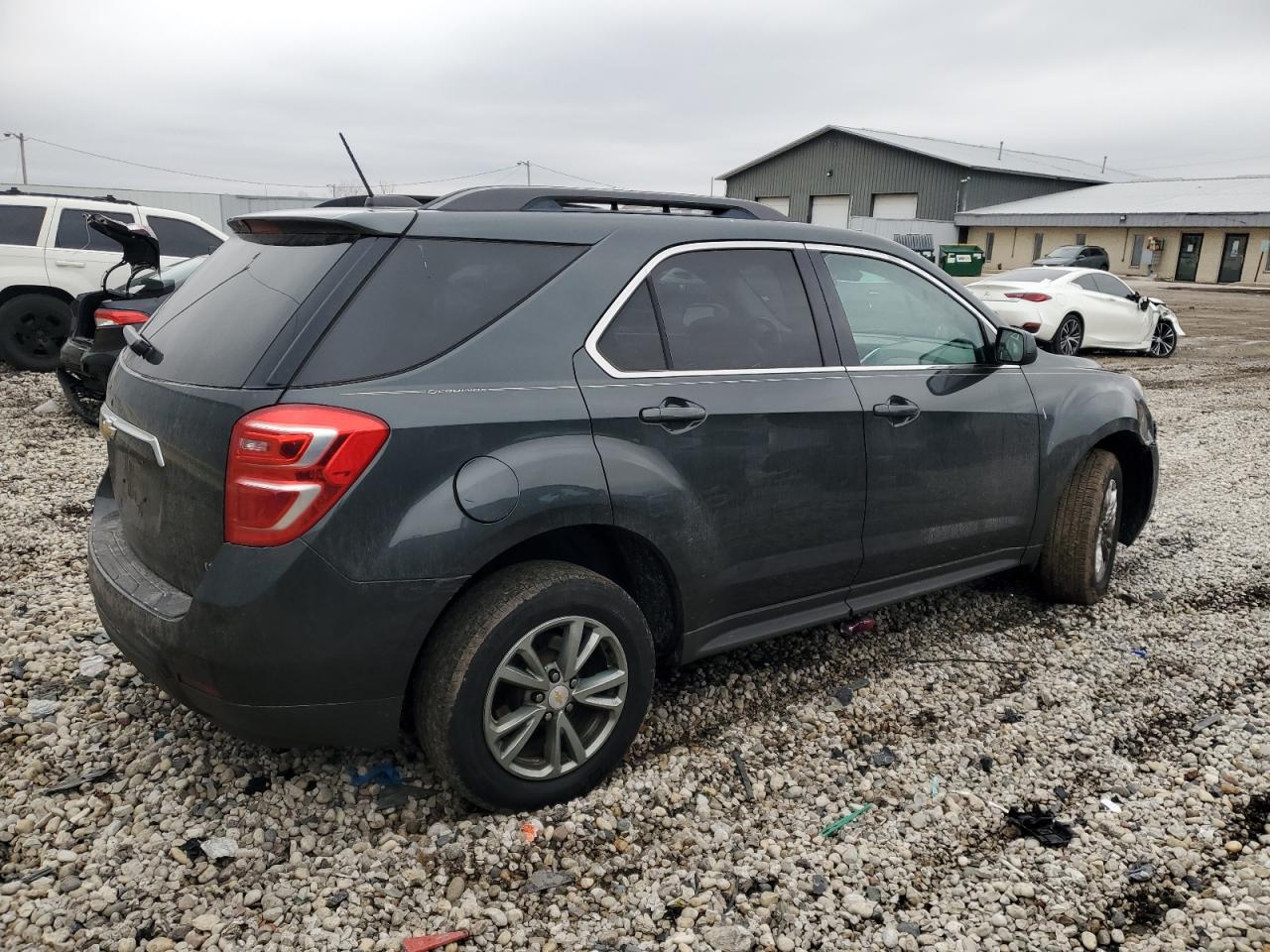2017 Chevrolet Equinox VIN 2GNALCEK3H1617746 Copart auction photo, undercarriage / front end damage thumbnail 3